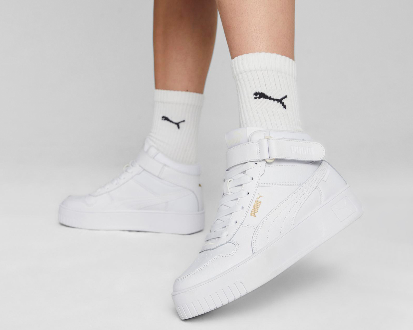 Foto 8 pulgar | Foto 7 | Tenis Puma Carina Street Mid para Mujer