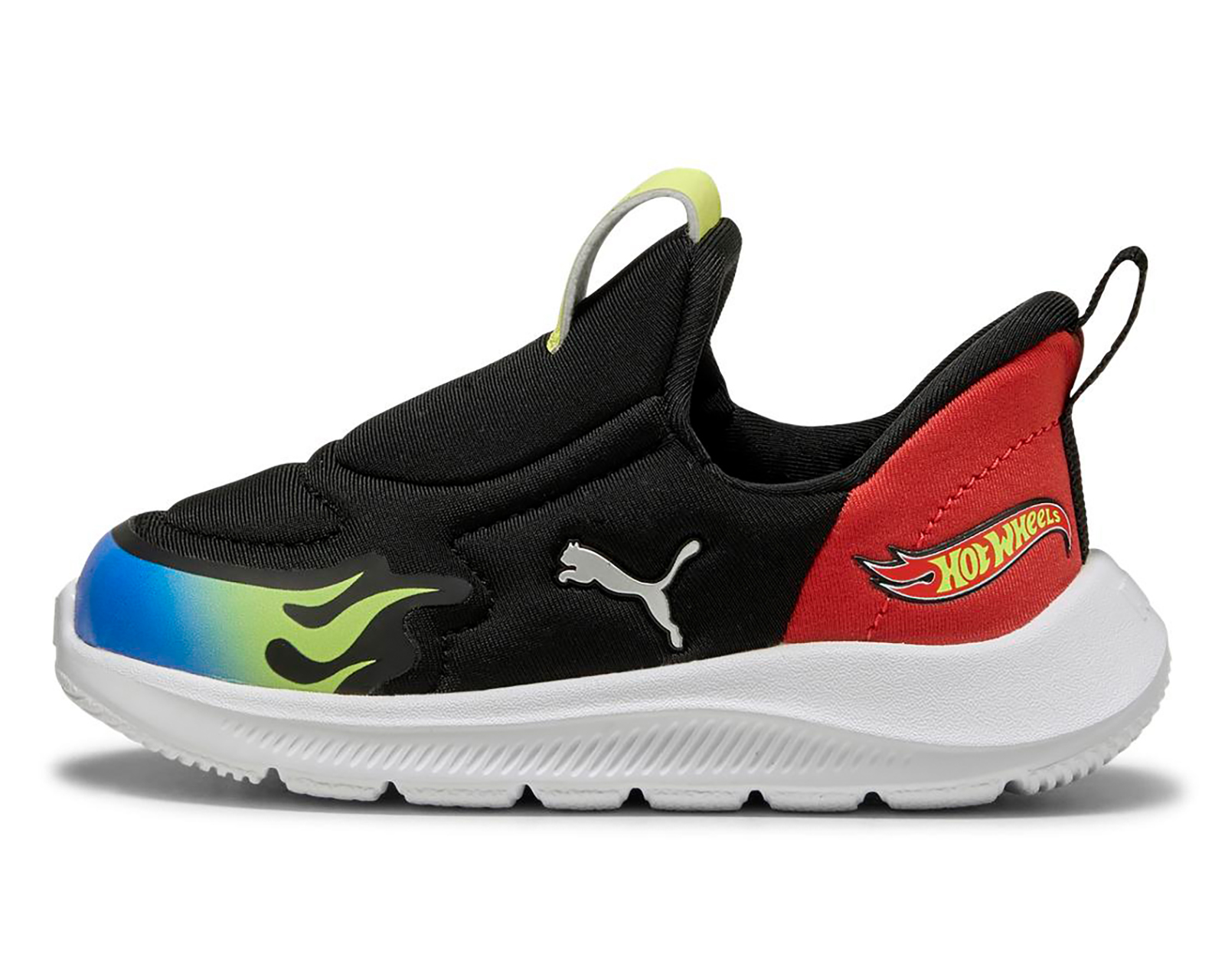 Foto 4 pulgar | Foto 3 | Tenis Puma Fun Racer 2 Sliptech Hot Wheels para Bebé