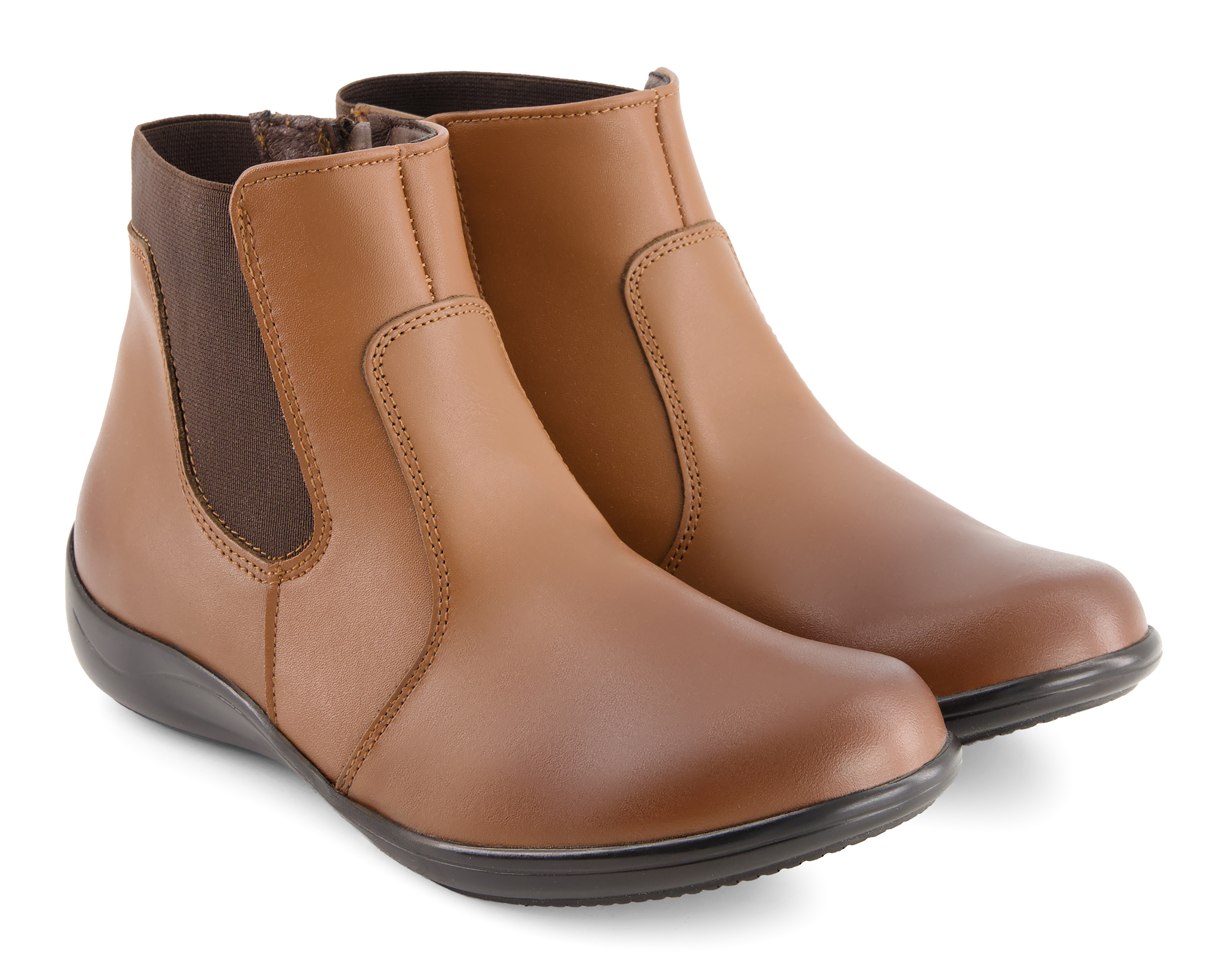 Botines Confort Andrea de Piel para Mujer