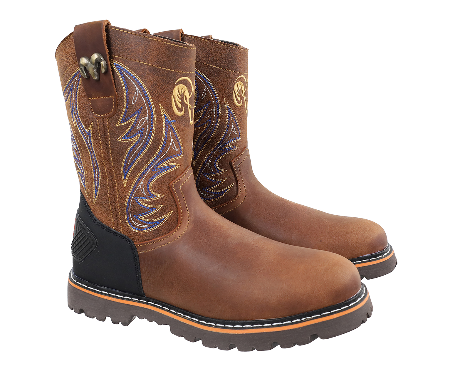 Foto 1 | Foto 1 | Botas Vaqueras RAM de Piel para Hombre