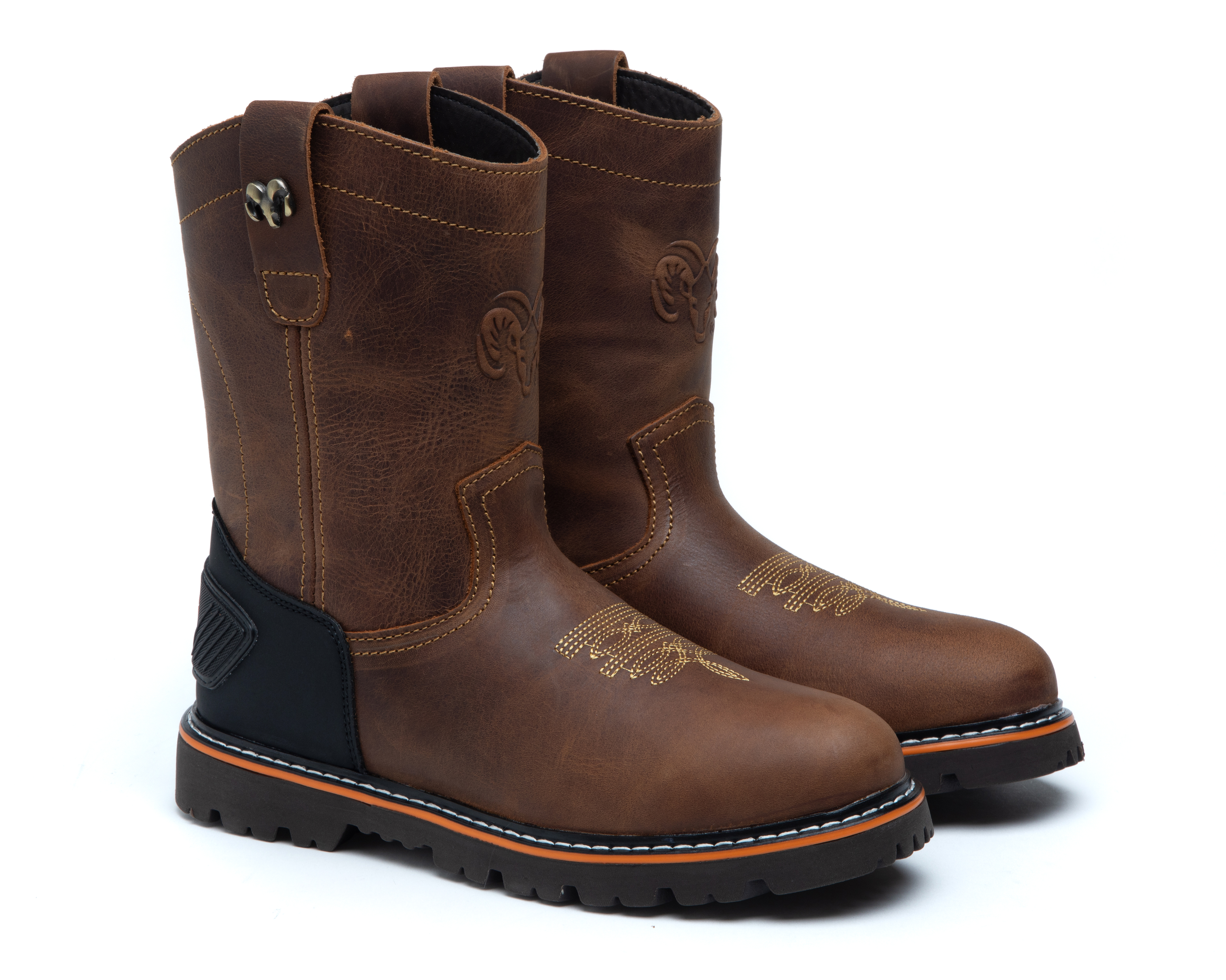 Foto 1 | Foto 1 | Botas Vaqueras RAM de Piel para Hombre