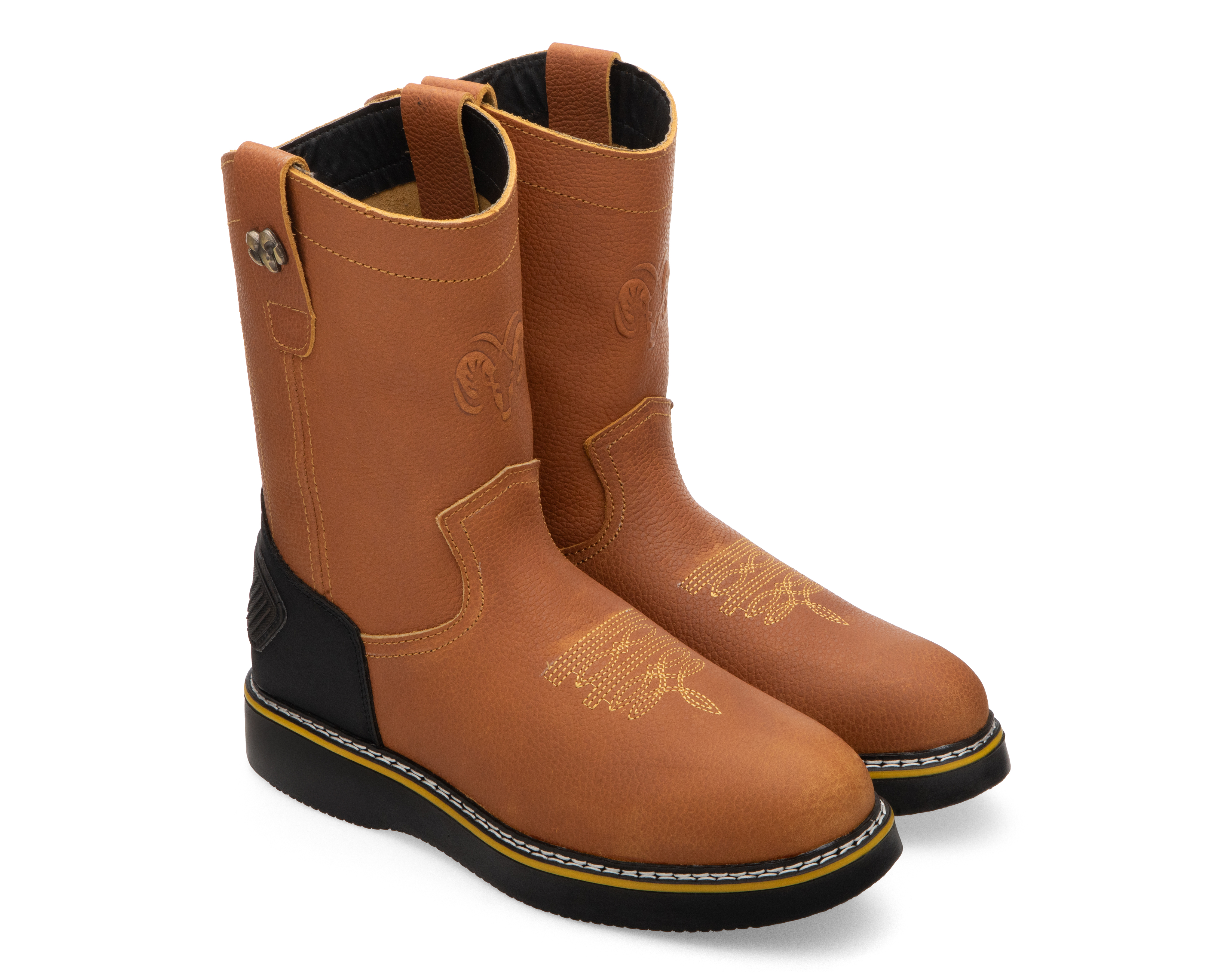 Botas Vaqueras RAM de Piel para Hombre