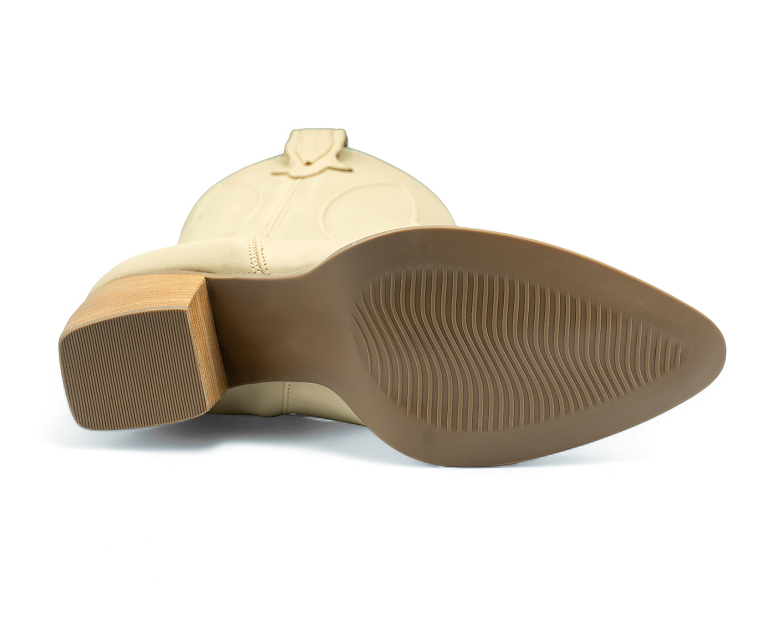 Foto 4 | Foto 4 | Botas Vaqueras Lyard Coral de Piel para Mujer