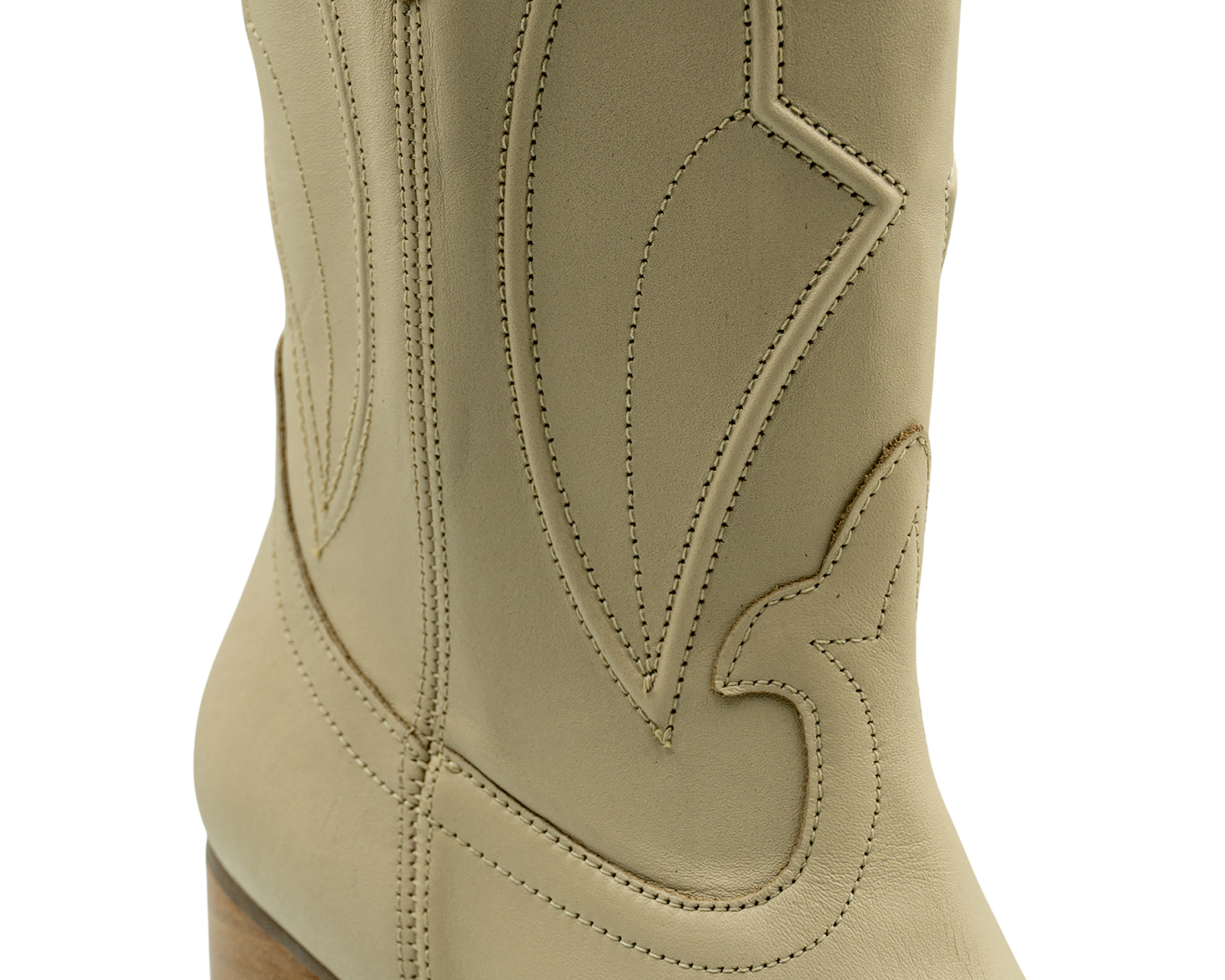 Foto 6 | Foto 6 | Botas Vaqueras Lyard Coral de Piel para Mujer