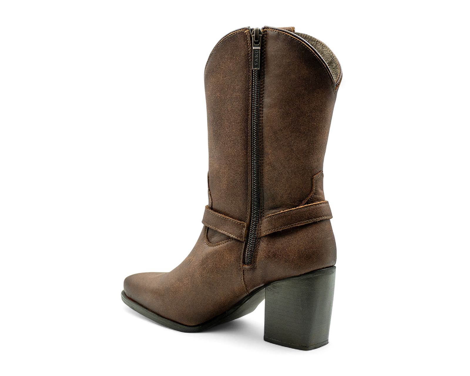 Foto 4 pulgar | Foto 3 | Botas Vaqueras Lyard Cecilia de Piel para Mujer