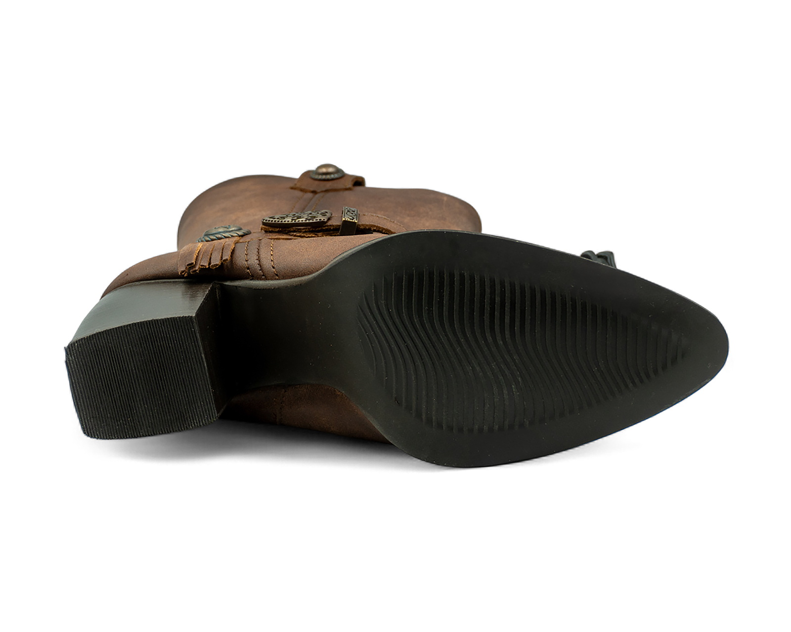 Foto 5 pulgar | Foto 4 | Botas Vaqueras Lyard Cecilia de Piel para Mujer