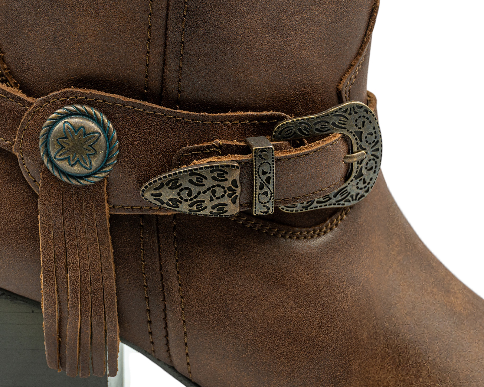 Foto 6 | Foto 6 | Botas Vaqueras Lyard Cecilia de Piel para Mujer