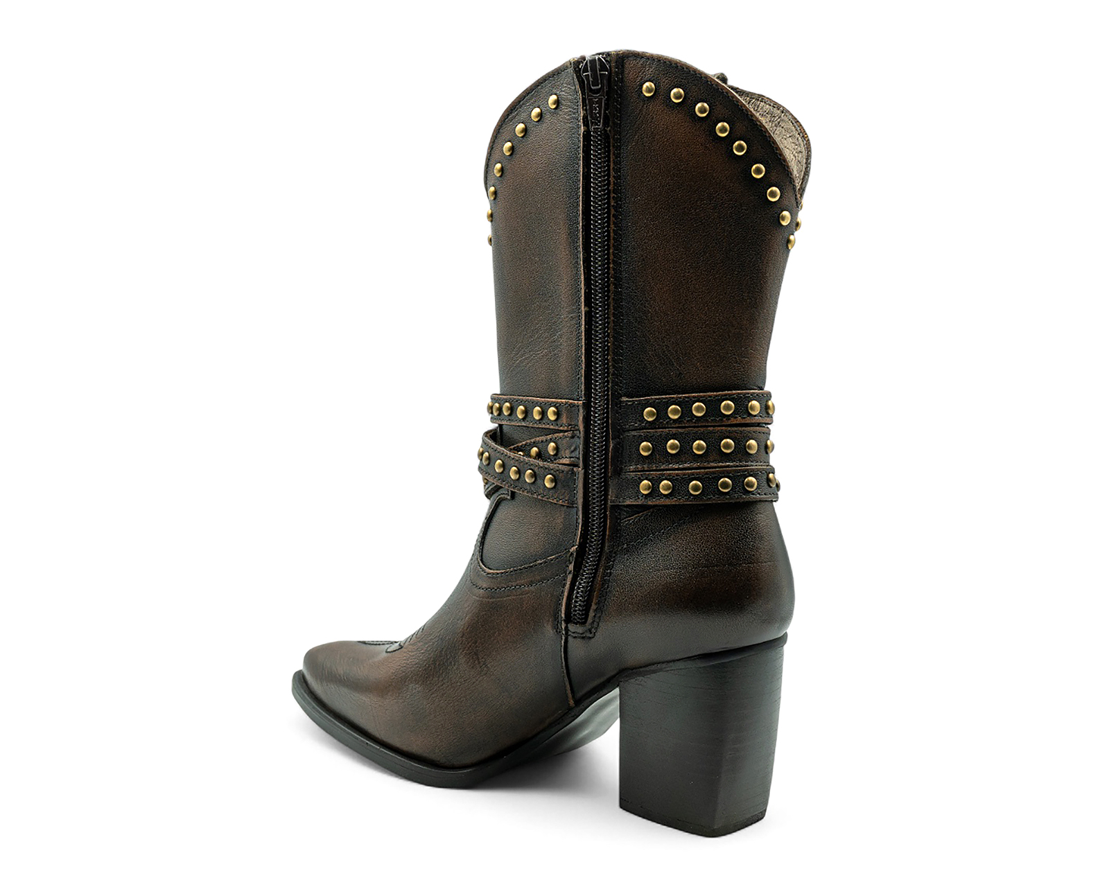 Foto 3 | Foto 3 | Botas Vaqueras Lyard Colman de Piel para Mujer