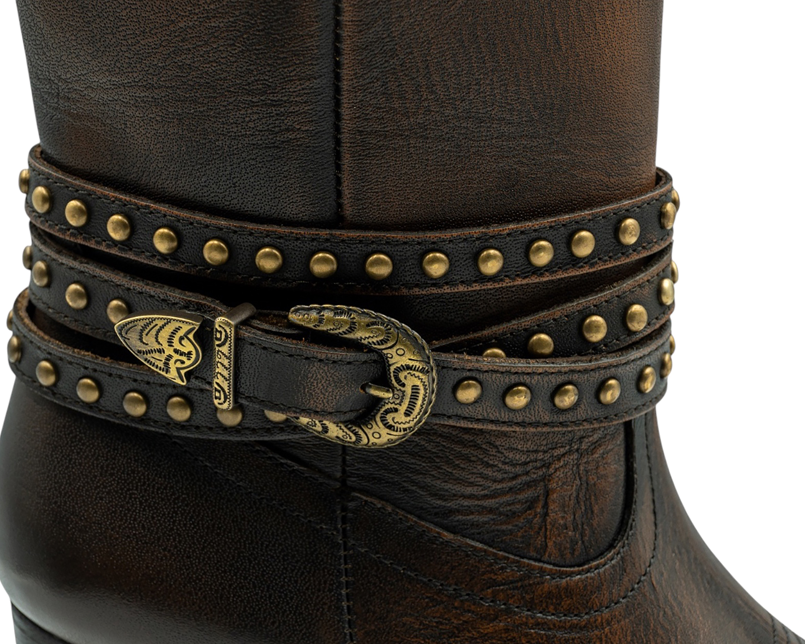 Foto 7 pulgar | Foto 6 | Botas Vaqueras Lyard Colman de Piel para Mujer