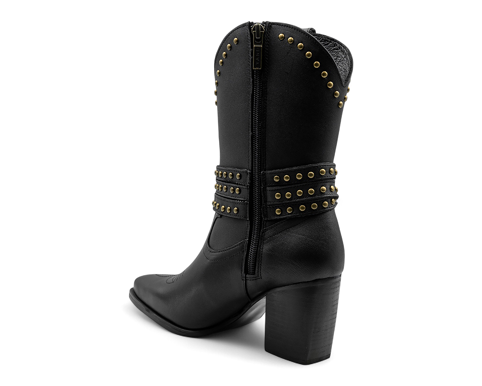 Foto 3 | Foto 3 | Botas Vaqueras Lyard Colman de Piel para Mujer