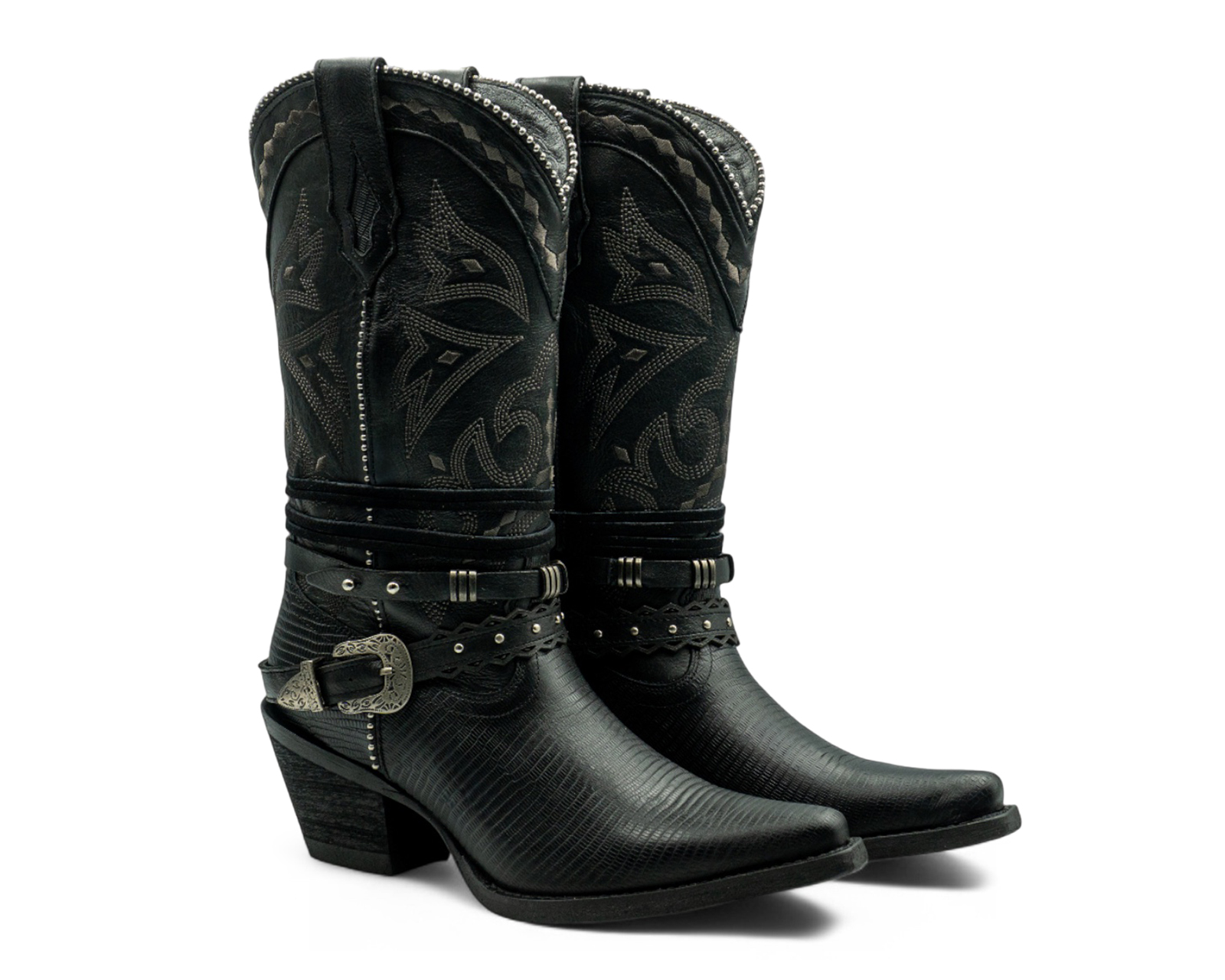 Botas Vaqueras Lyard de Piel para Mujer