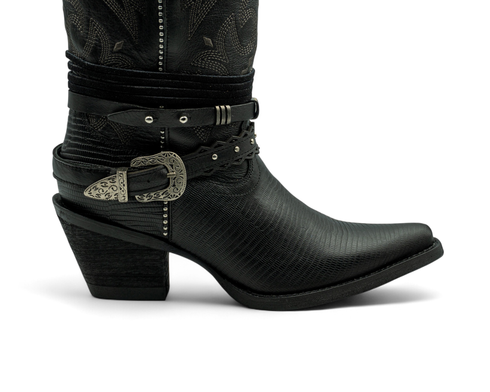 Foto 6 | Foto 6 | Botas Vaqueras Lyard de Piel para Mujer