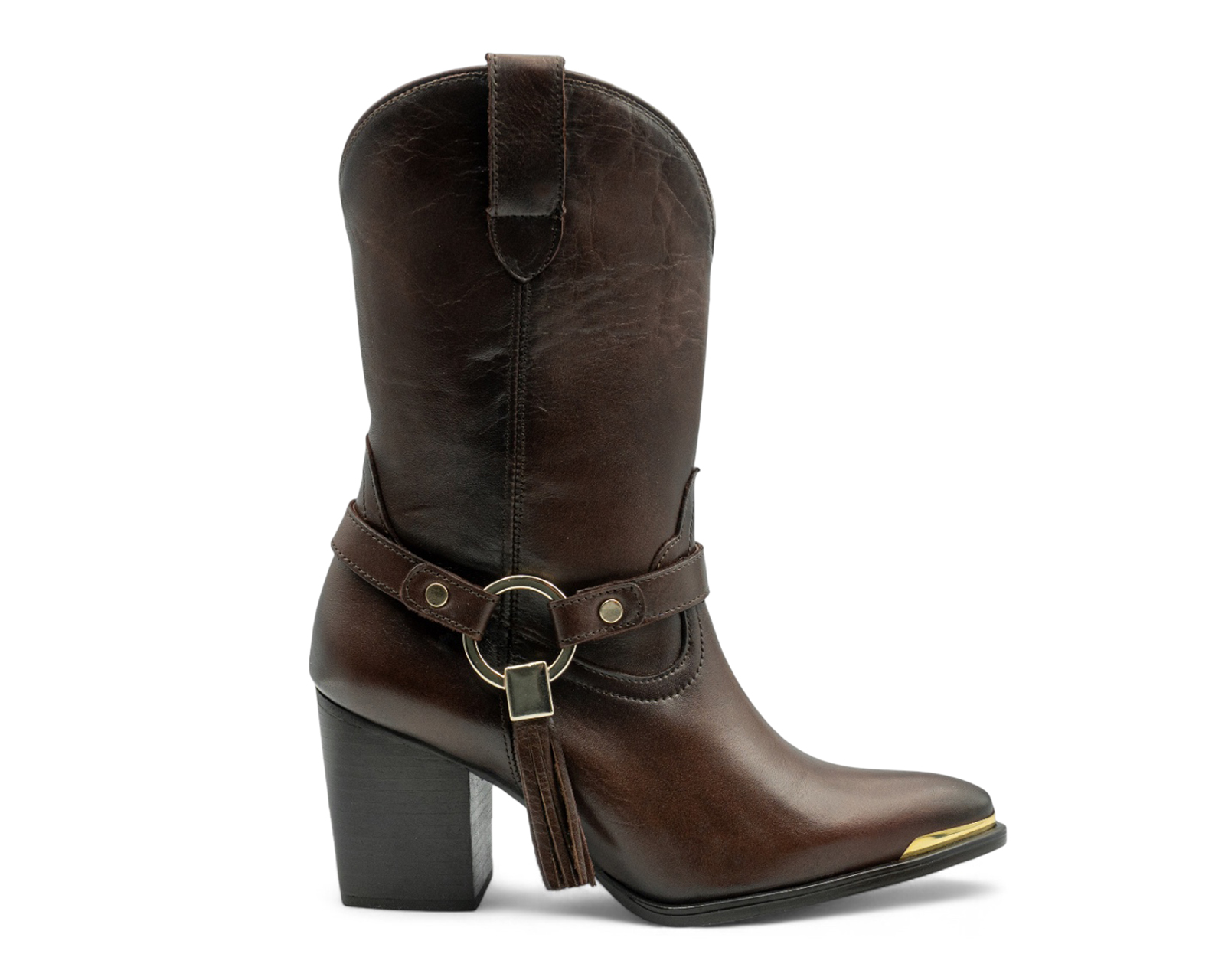 Foto 2 | Foto 2 | Botas Vaqueras Lyard de Piel para Mujer