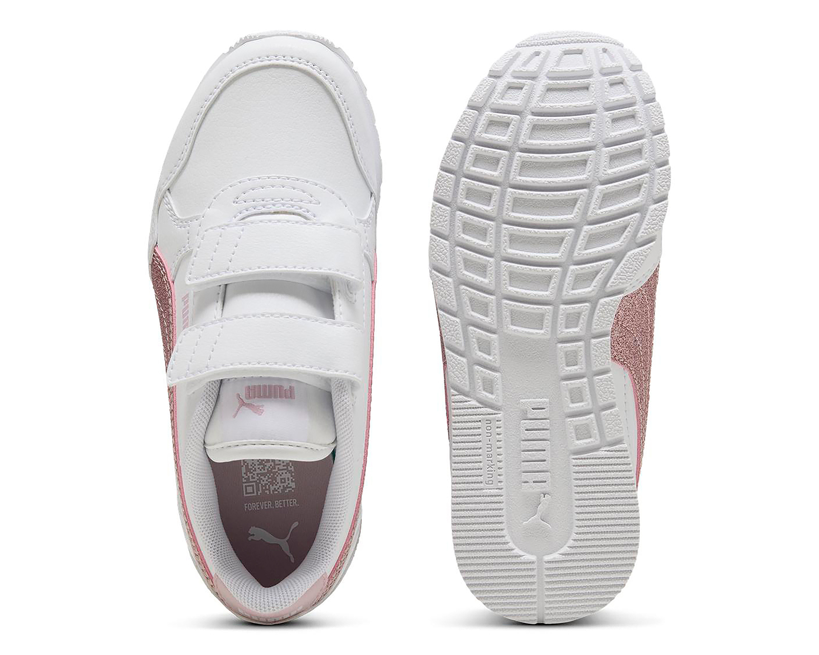 Foto 5 pulgar | Foto 4 | Tenis Puma Runner V4 SL Glitter para Mujer