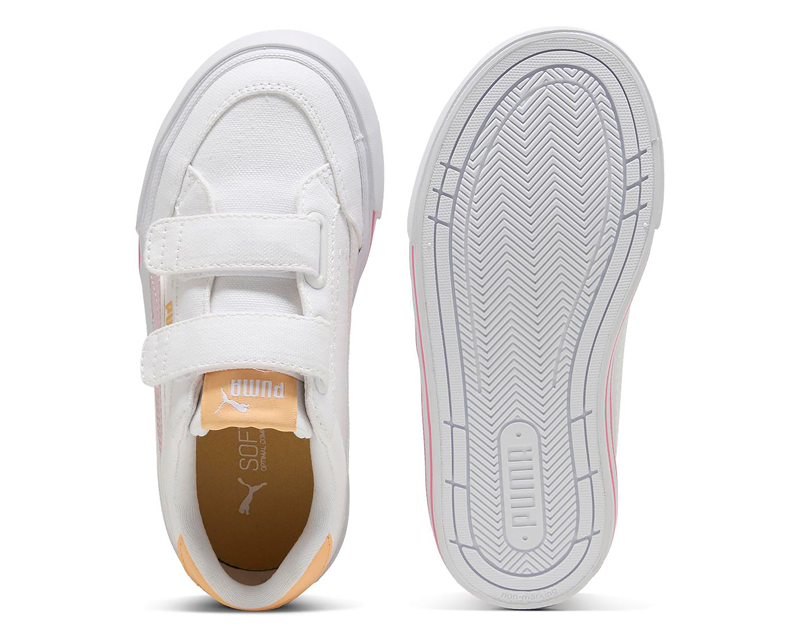 Foto 5 pulgar | Foto 4 | Tenis Puma Court Classic Vulc para Niña