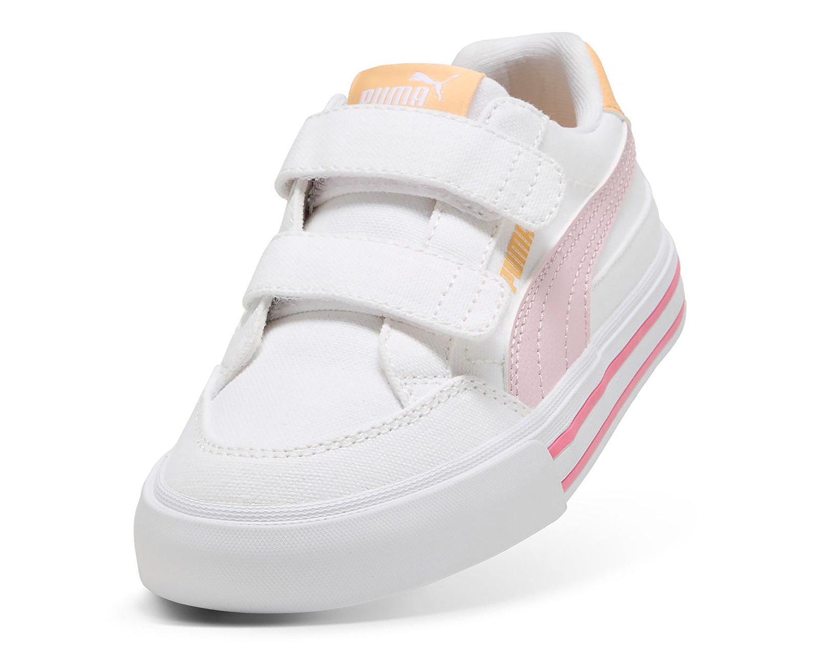 Foto 6 pulgar | Foto 5 | Tenis Puma Court Classic Vulc para Niña