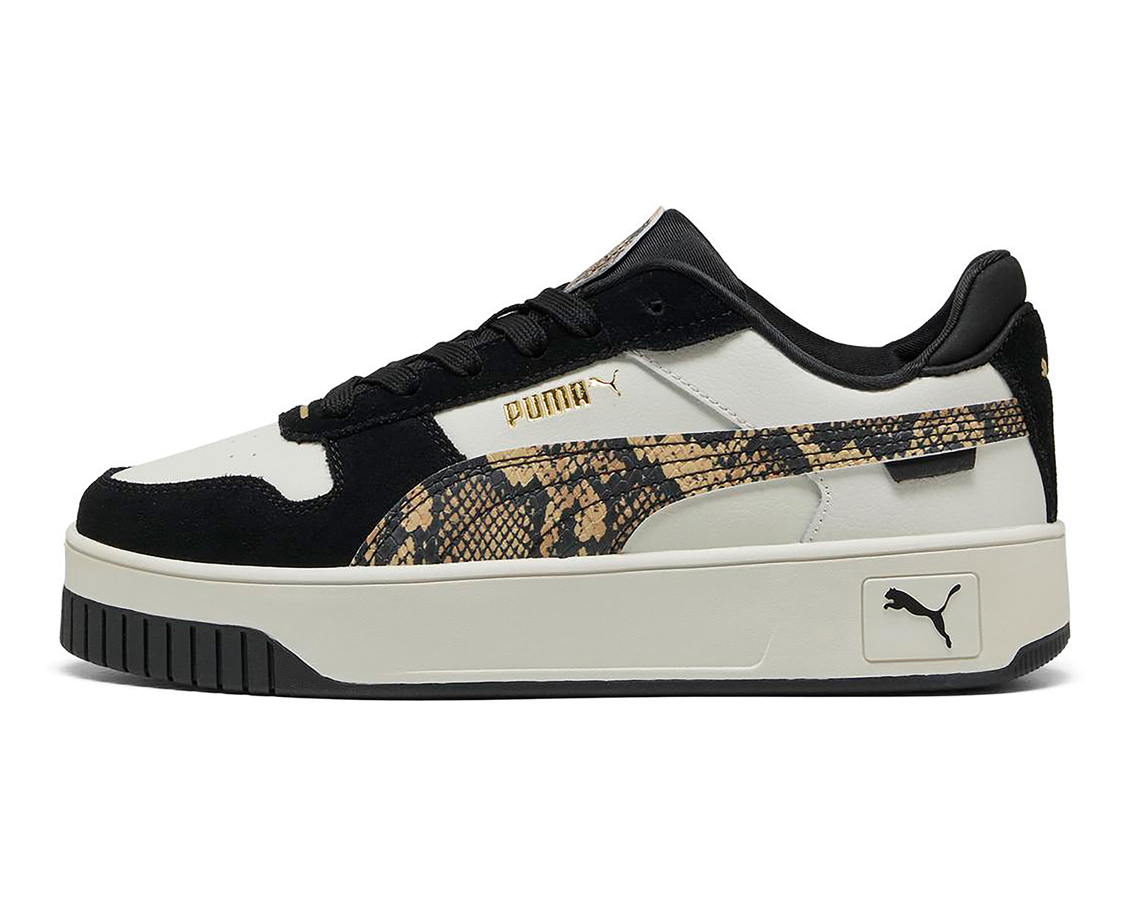 Foto 4 pulgar | Foto 3 | Tenis Puma Carina Street Snake Chic para Mujer