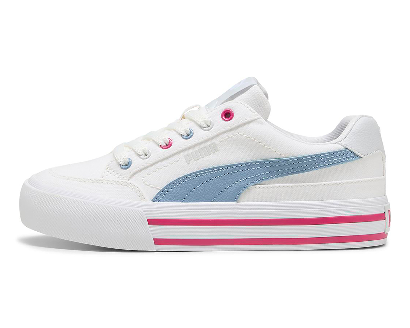 Foto 4 pulgar | Foto 3 | Tenis Puma Court Classic Vulc F Juveniles