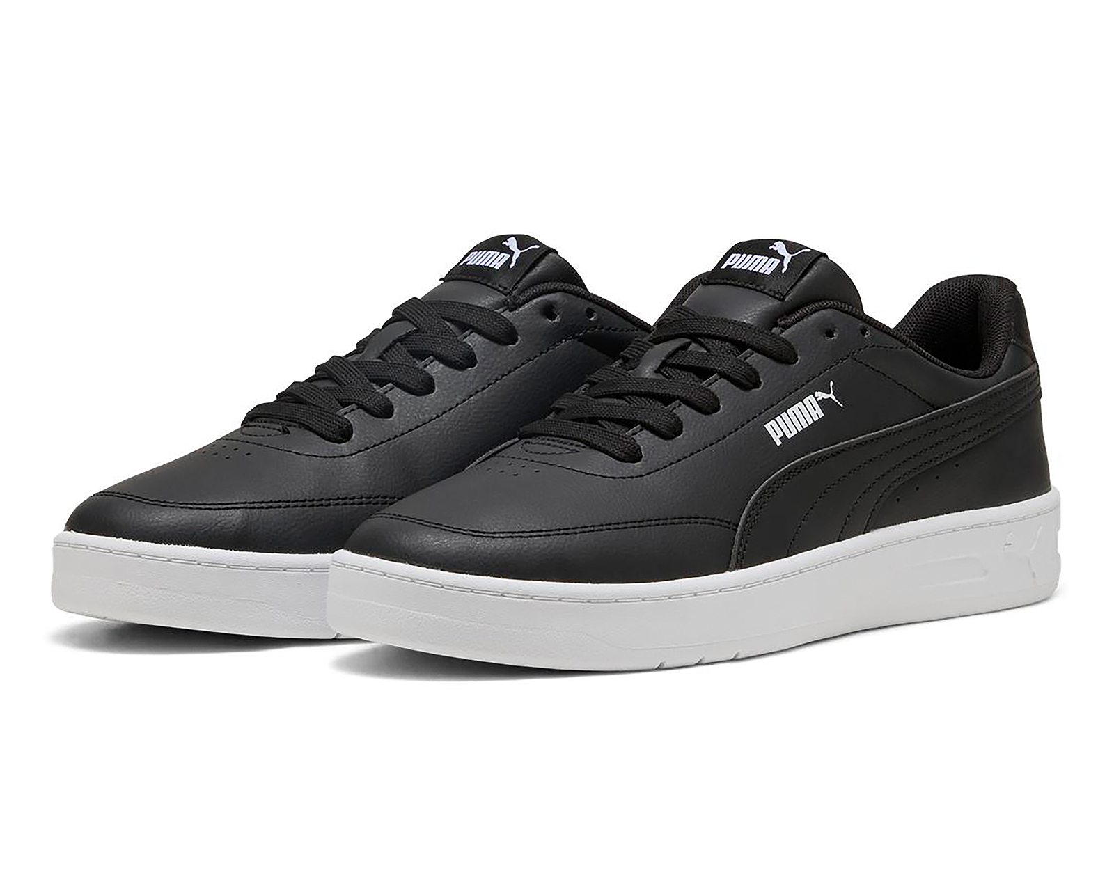 Foto 2 pulgar | Foto 1 | Tenis Puma Court Classic Clean para Hombre