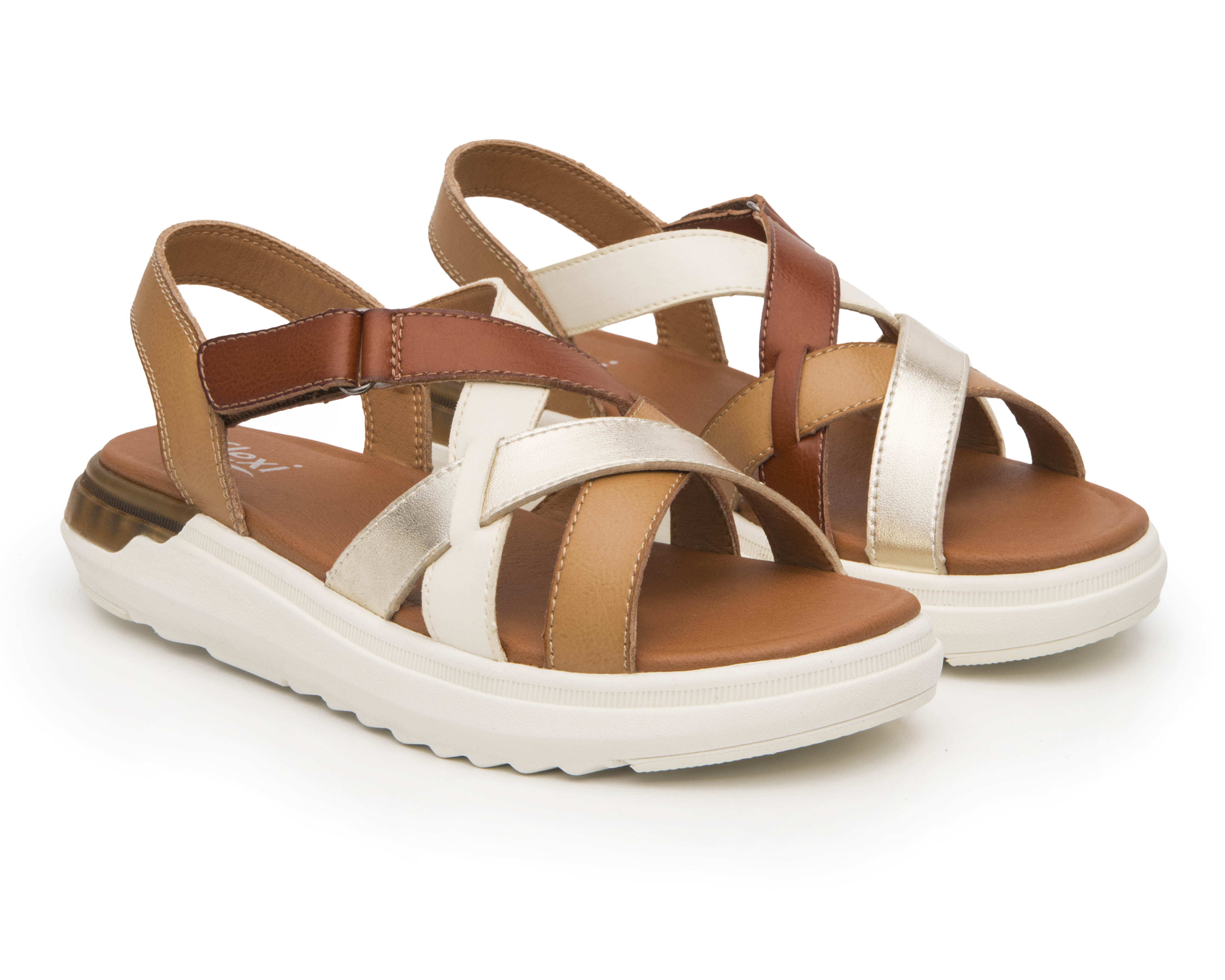 Sandalias Confort Flexi Fraga para Mujer
