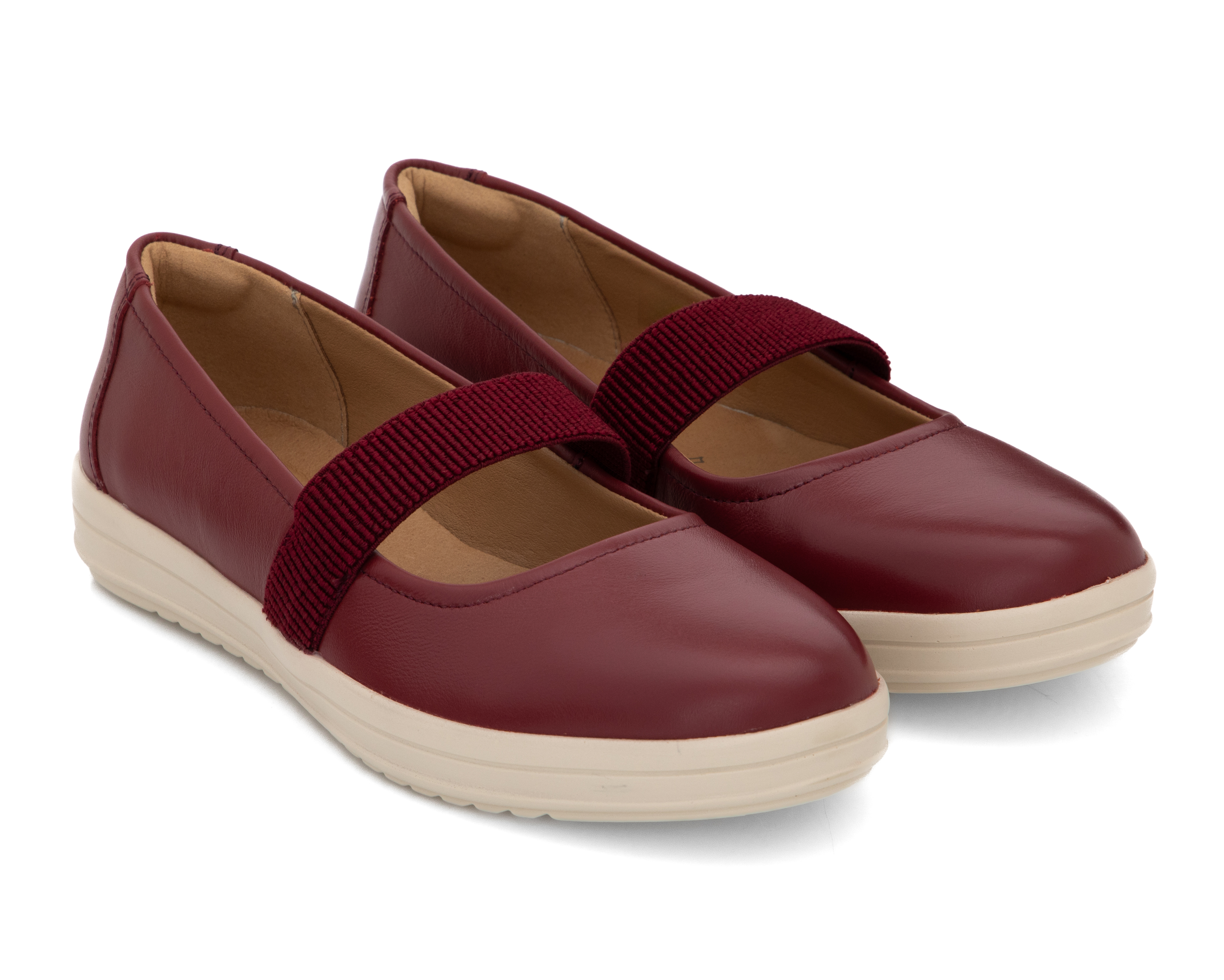 Zapatos Confort Flexi de Piel para Mujer