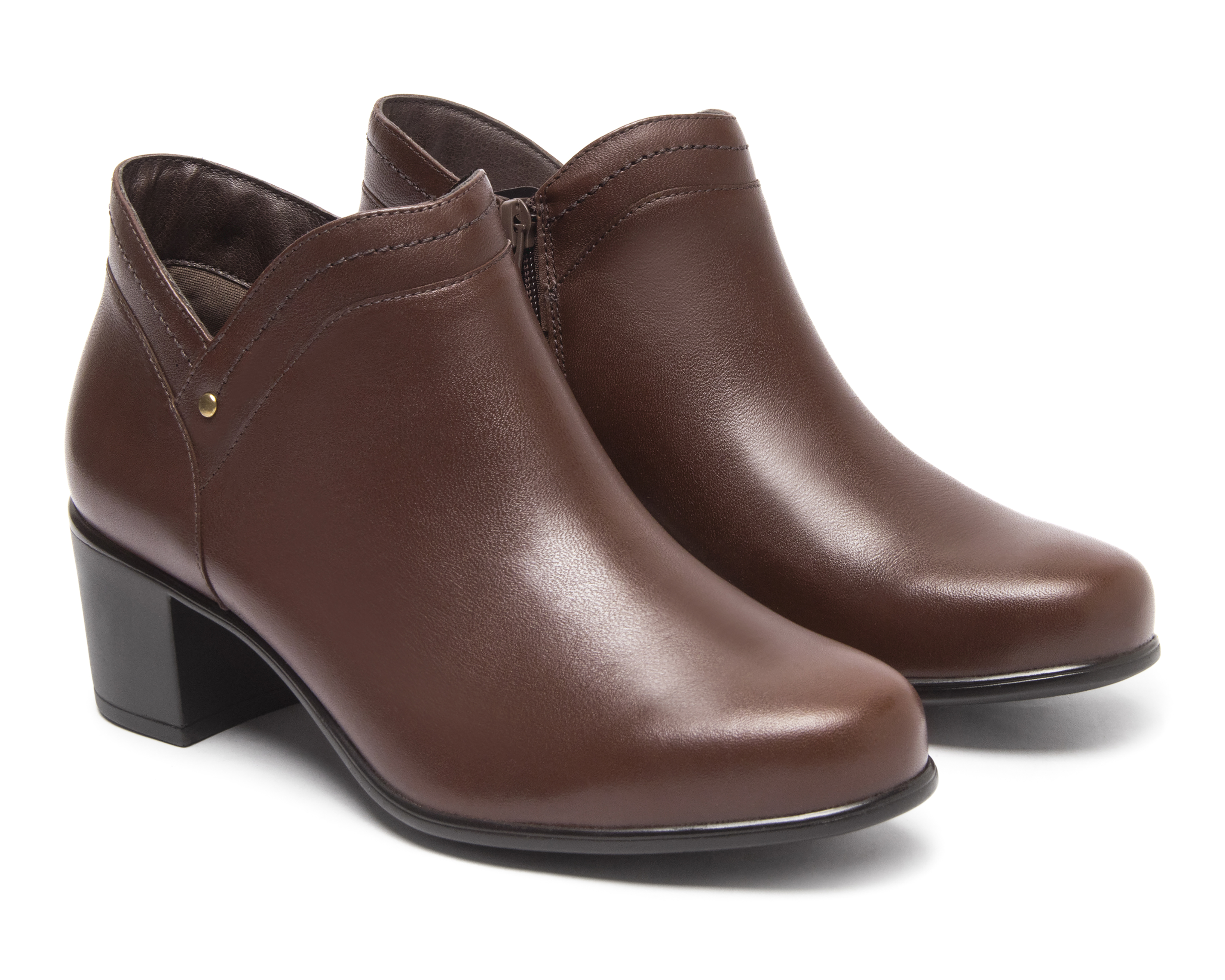 Botas Confort Flexi Renata de Piel para Mujer