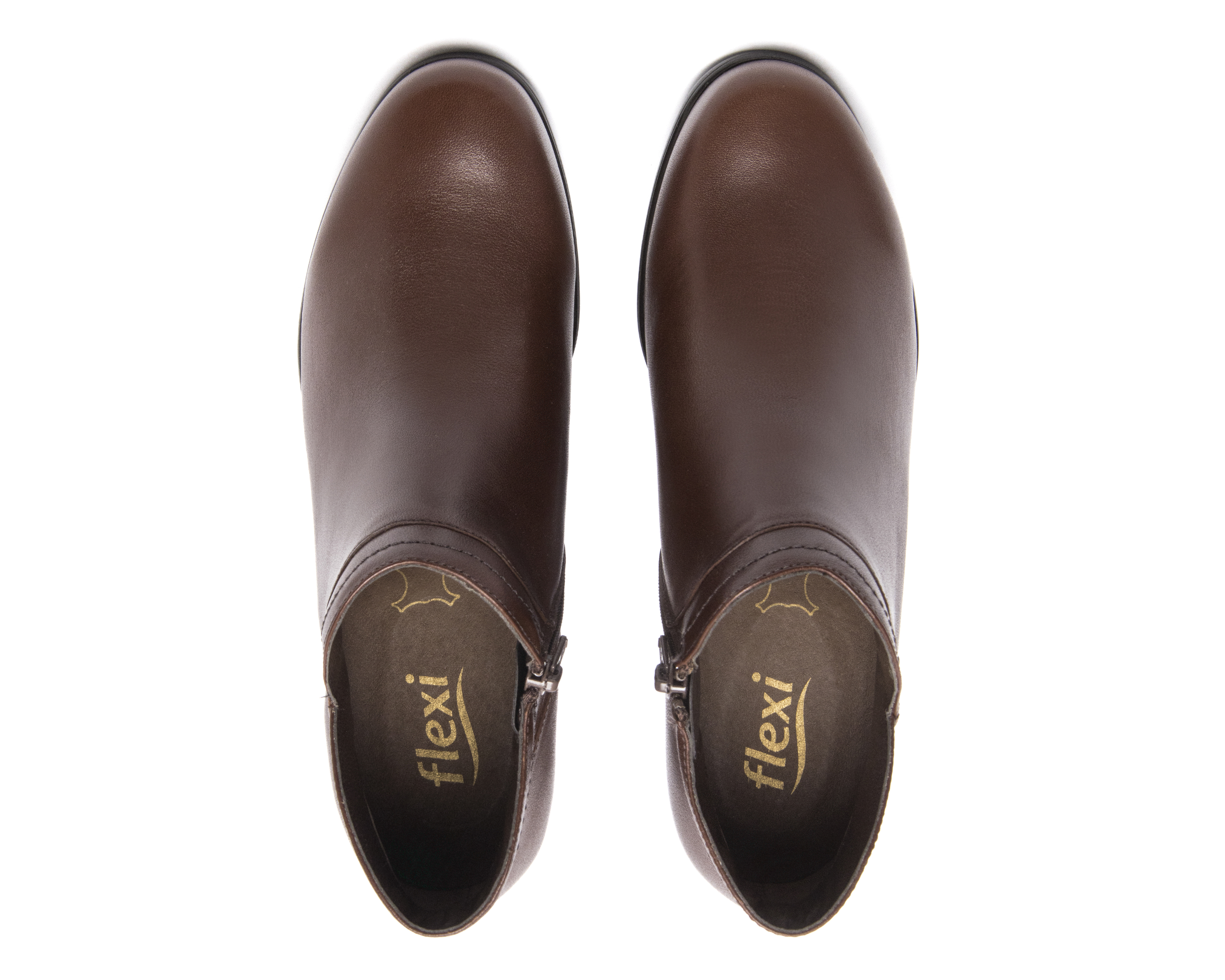 Foto 5 | Foto 5 | Botas Confort Flexi Renata de Piel para Mujer