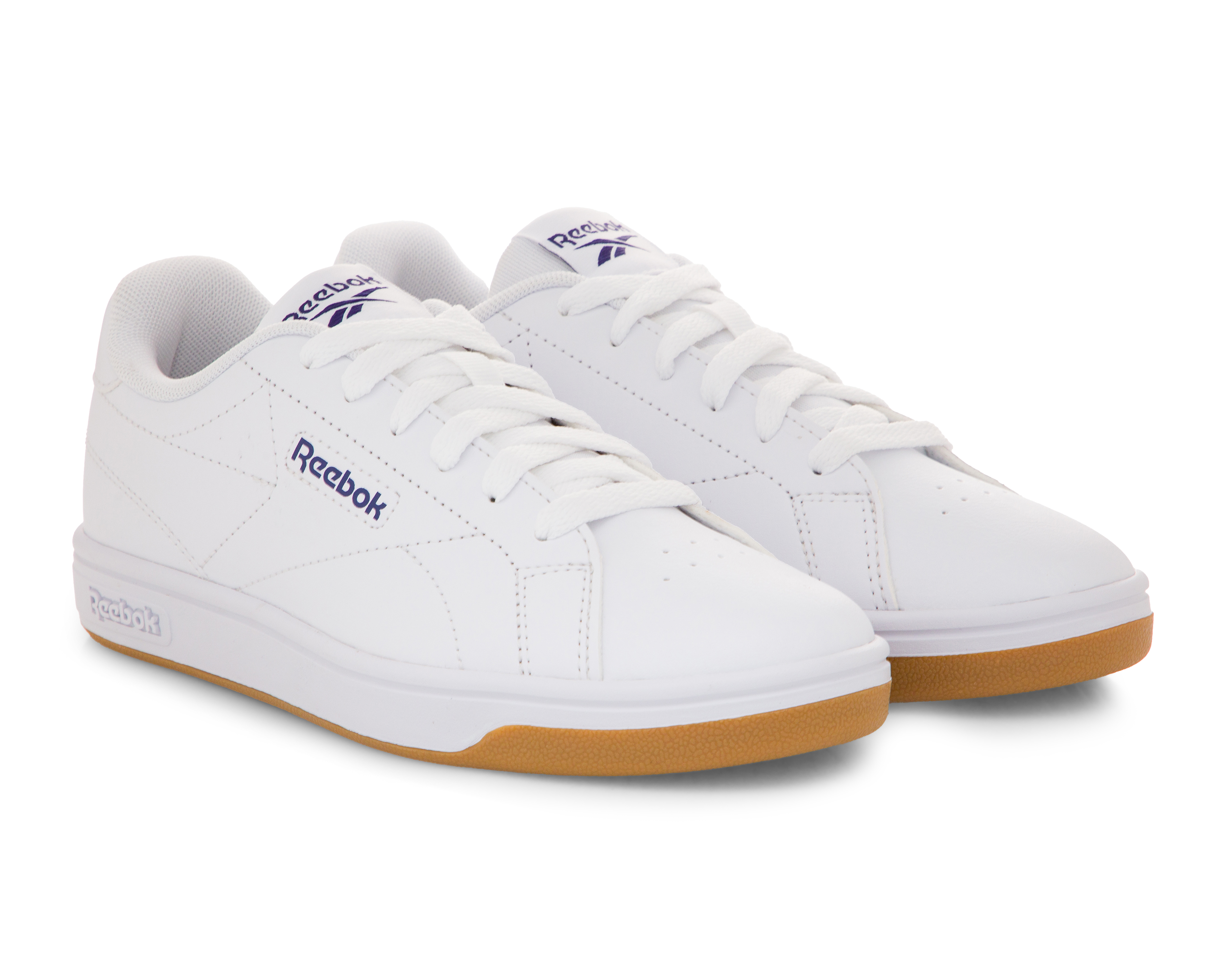 Foto 2 pulgar | Foto 1 | Tenis Reebok Court Clean Juveniles