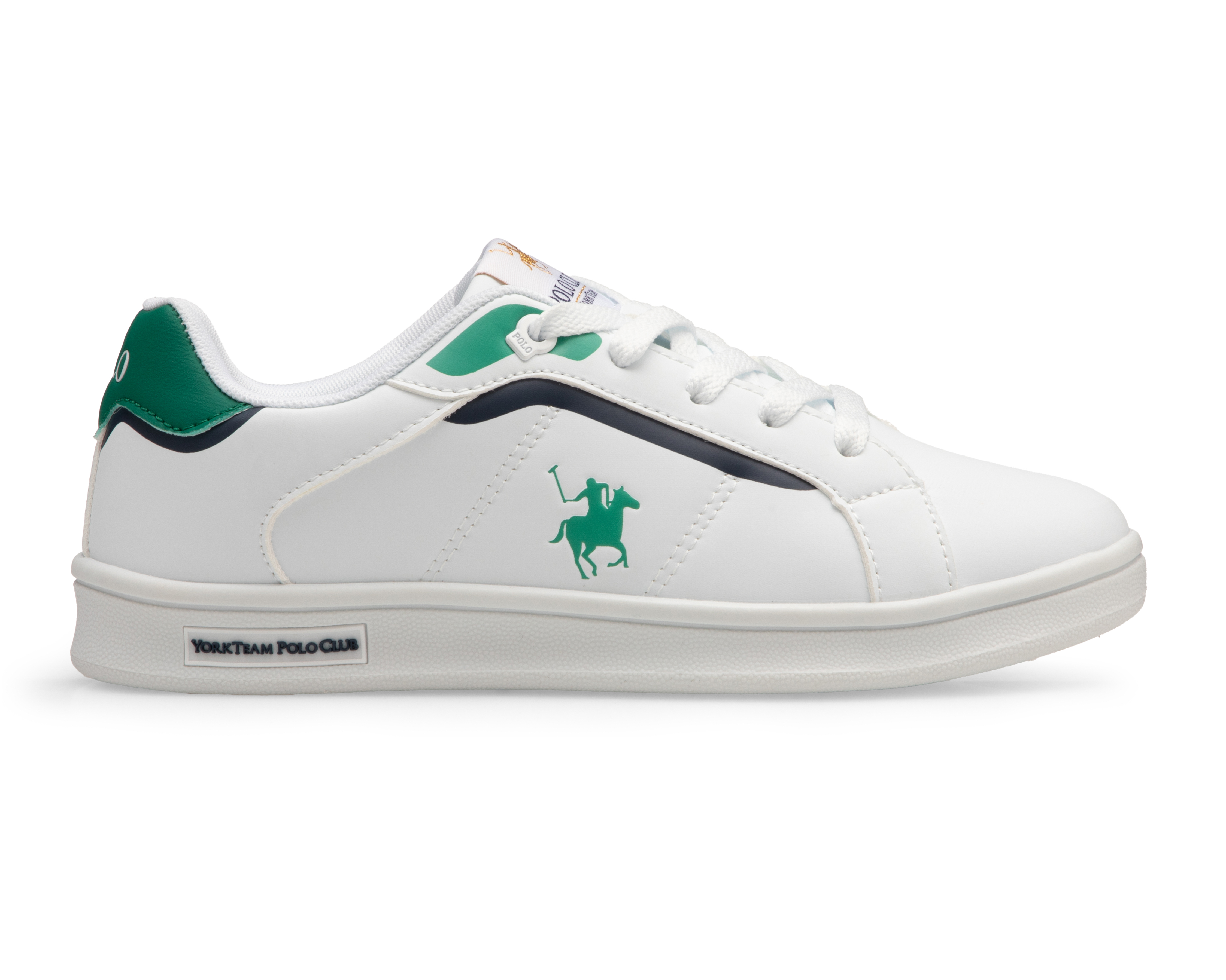 Foto 3 pulgar | Foto 2 | Tenis Casuales York Team Polo Club Juveniles