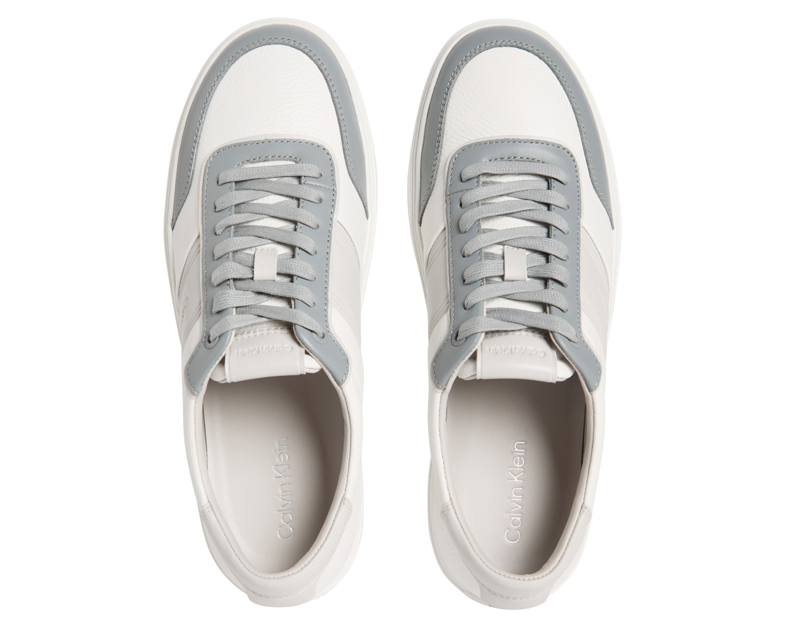 Foto 6 pulgar | Foto 5 | Tenis Calvin Klein Clean Cup Low Lace Tape para Hombre