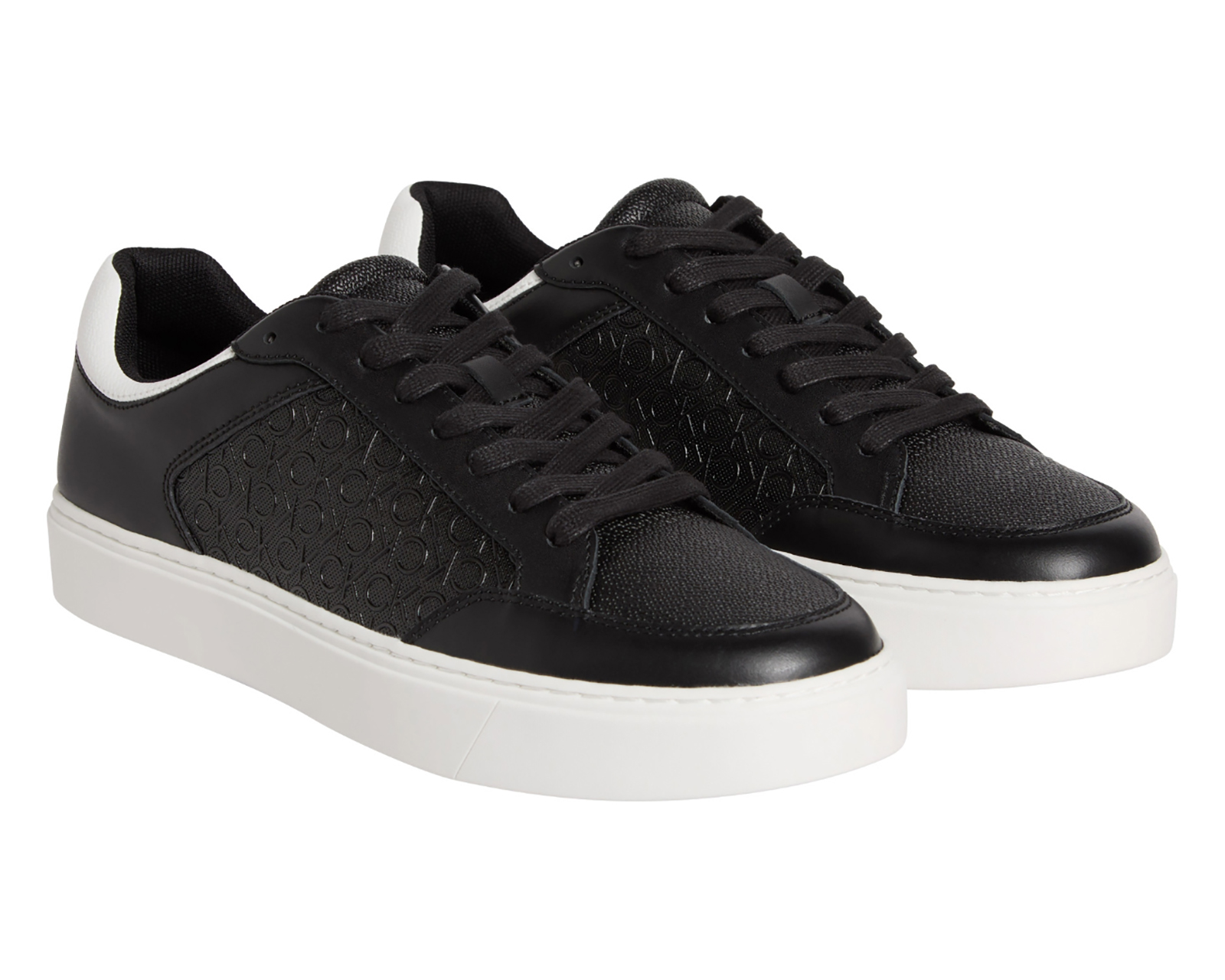 Foto 2 pulgar | Foto 1 | Tenis Calvin Klein Clean Cup Low Lace Tape para Hombre