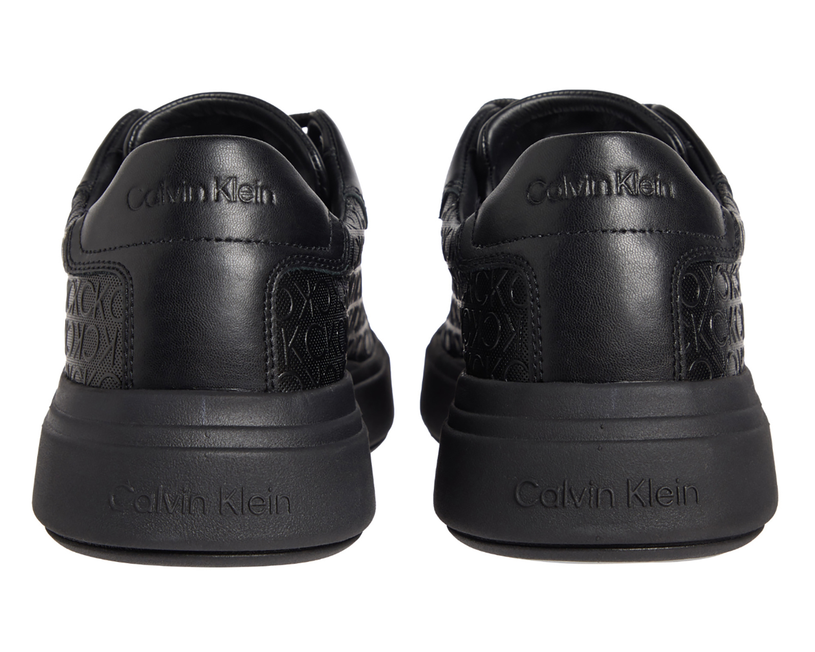 Foto 4 pulgar | Foto 3 | Tenis Calvin Klein Chunky Low Top Lace Up Mono para Hombre