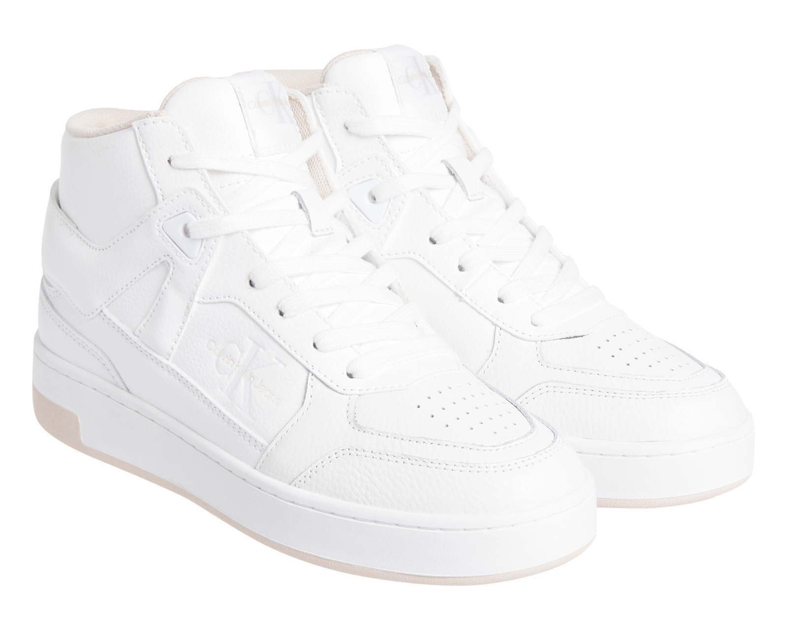 Foto 1 | Foto 1 | Tenis Calvin Klein Basket Cupsole Mid Mix para Mujer