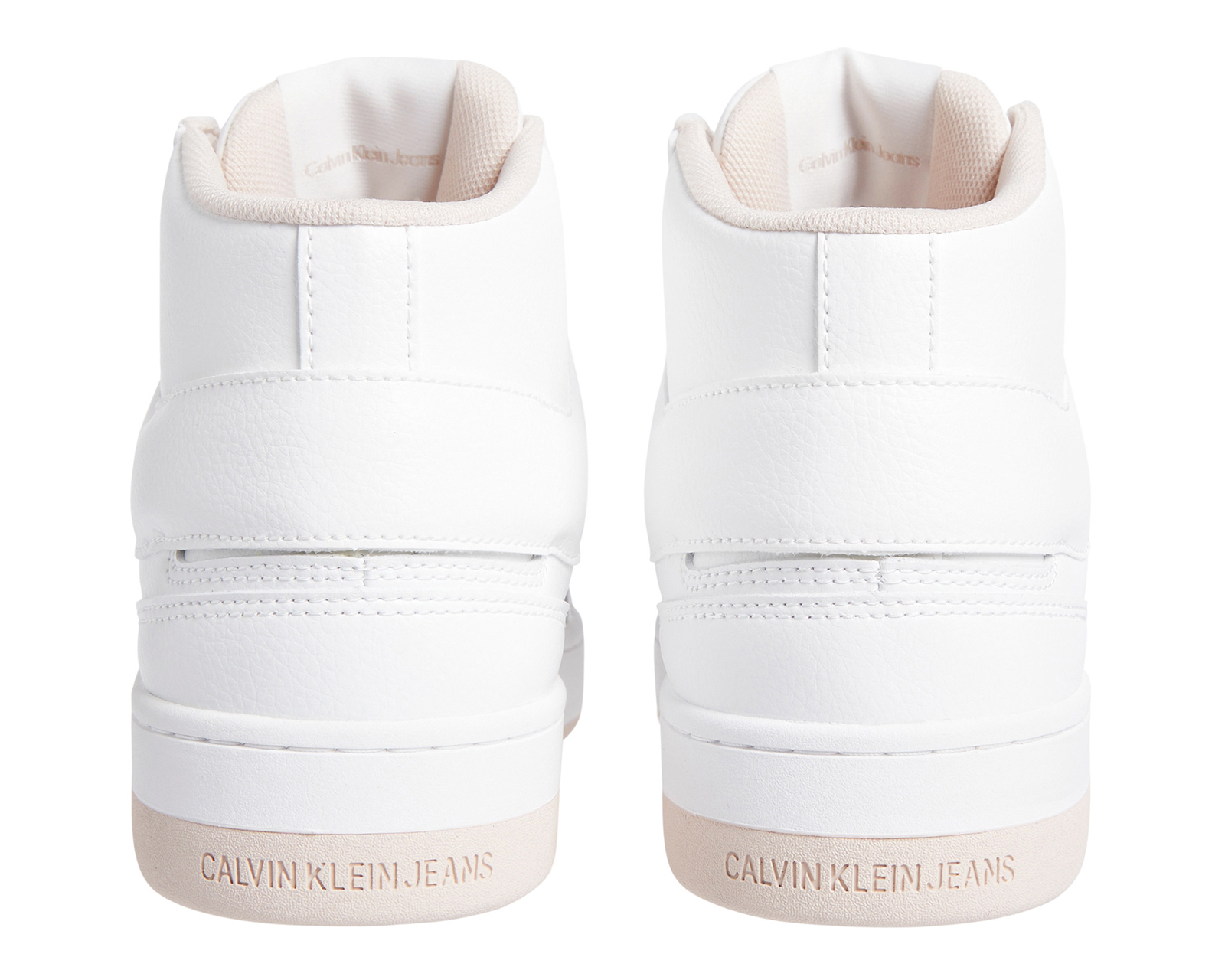 Foto 4 pulgar | Foto 3 | Tenis Calvin Klein Basket Cupsole Mid Mix para Mujer