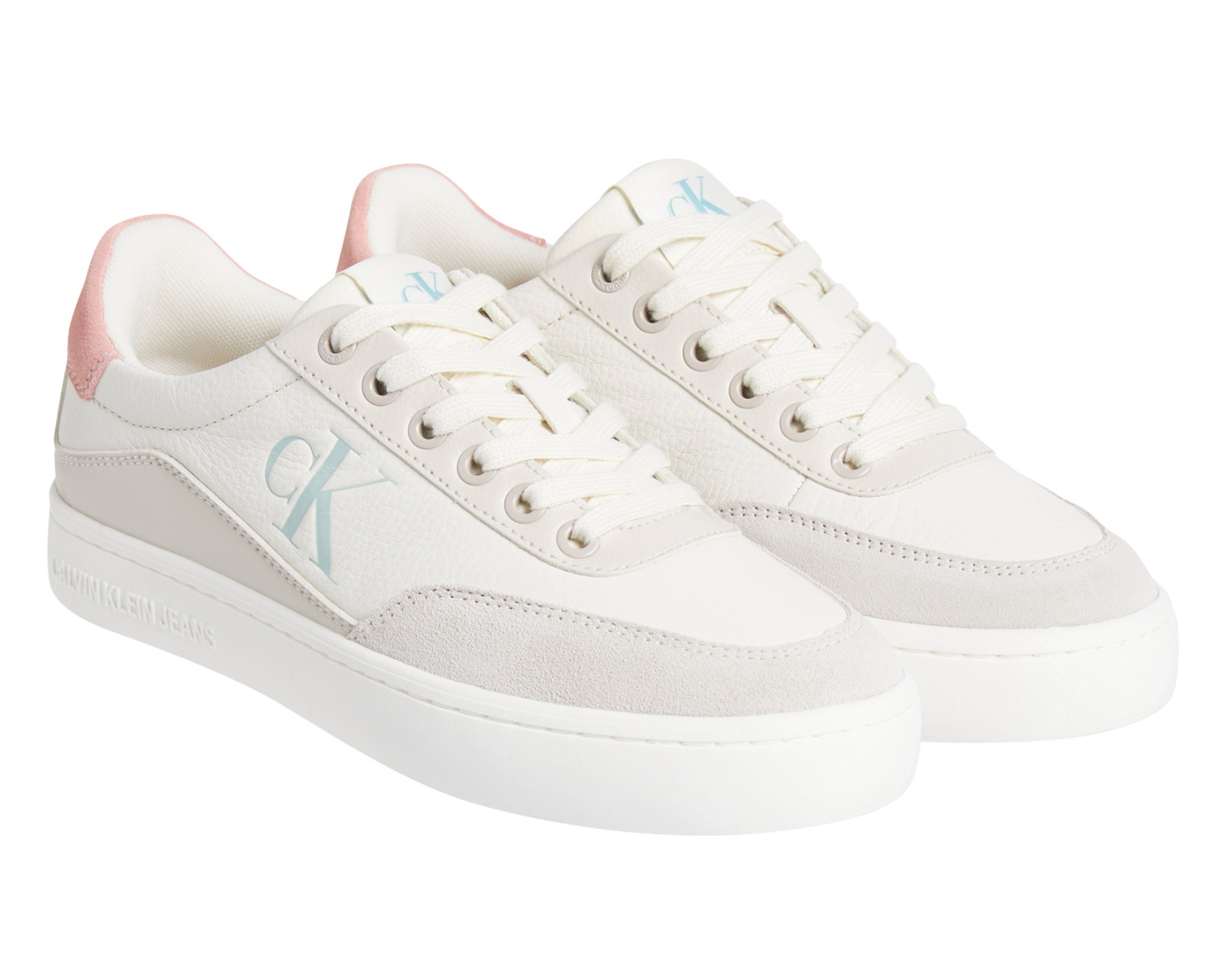 Foto 2 pulgar | Foto 1 | Tenis Calvin Klein Classic Cupsole Laceup Low para Mujer