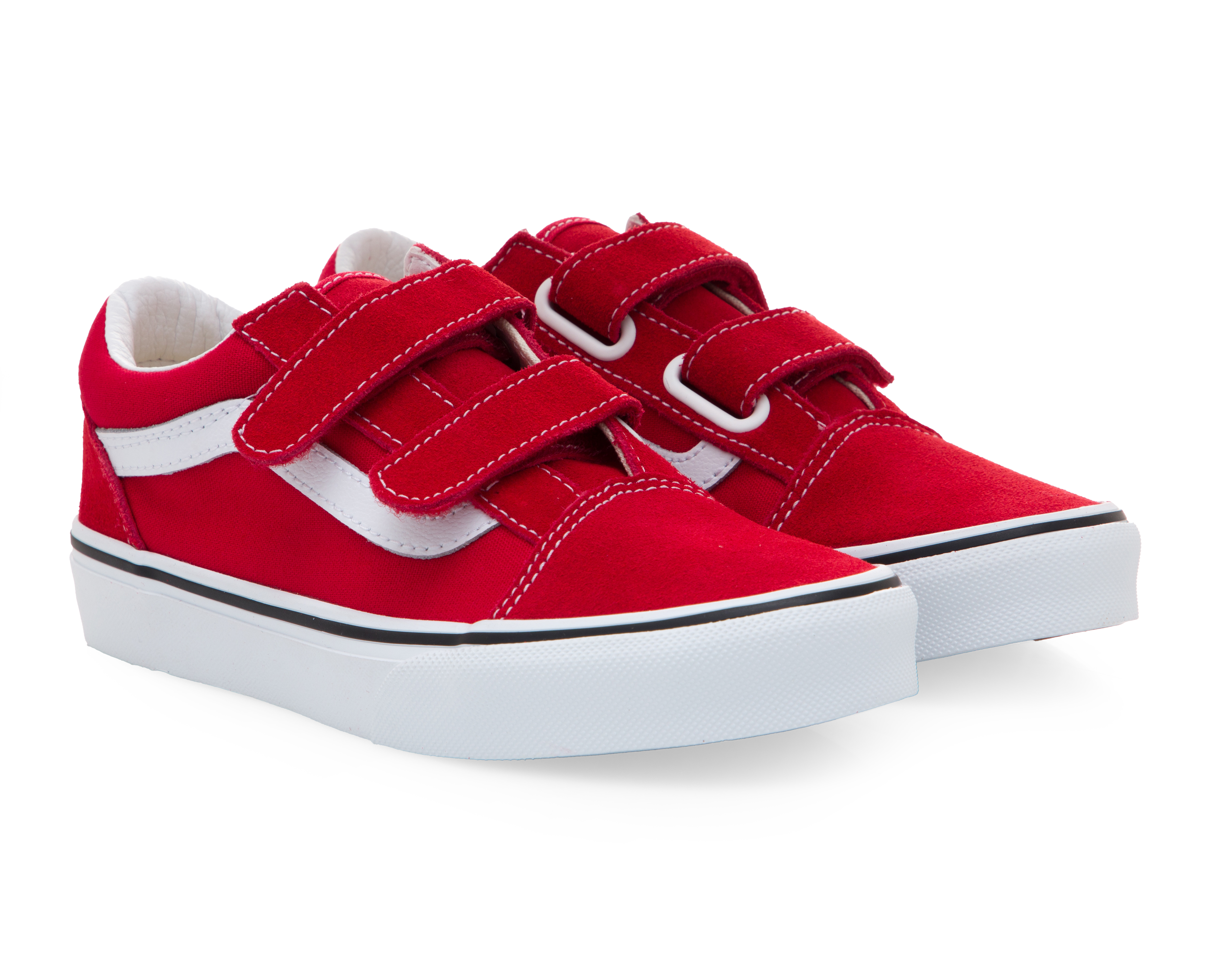 Tenis Vans Old Skool V de Piel Infantiles