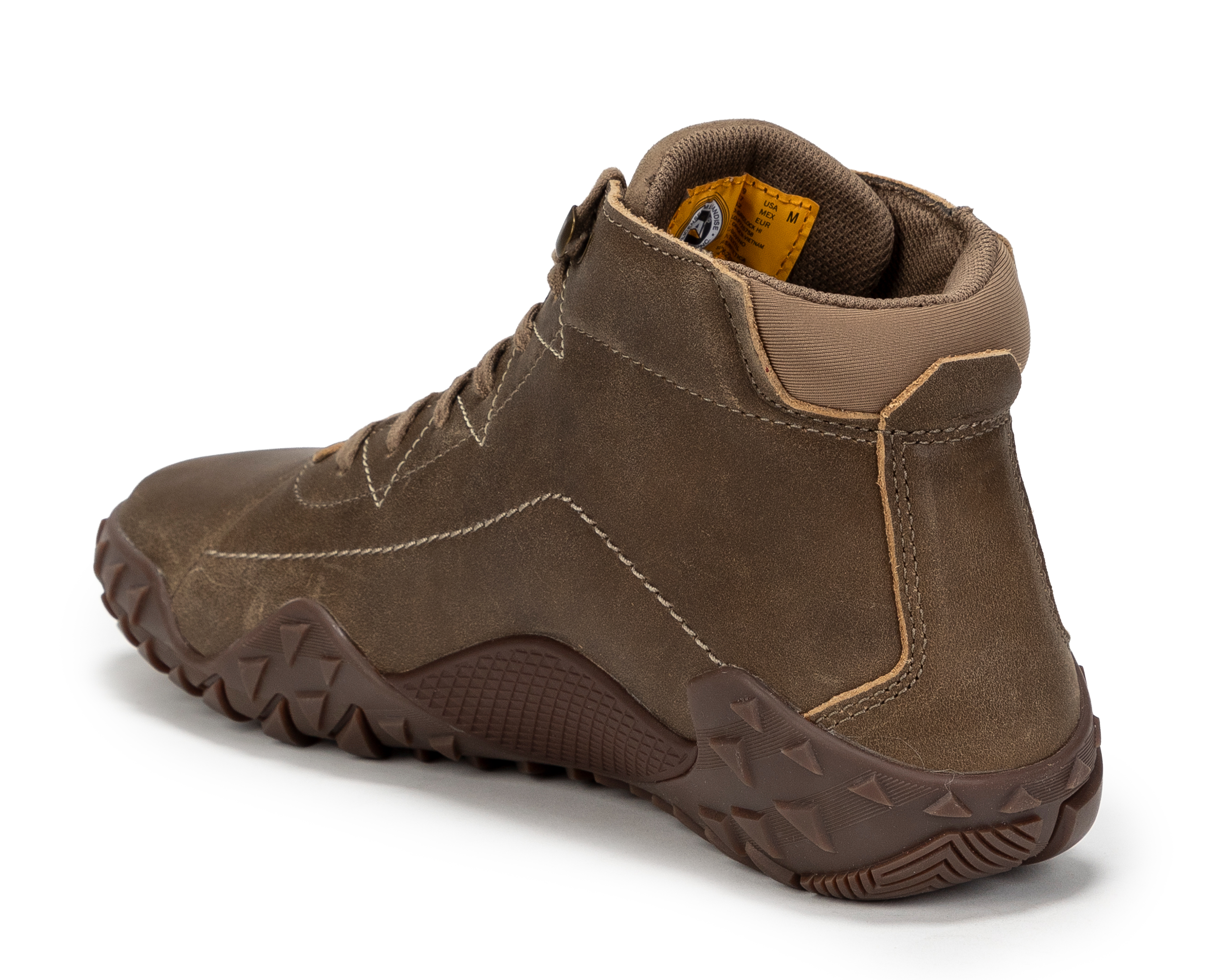 Foto 4 pulgar | Foto 3 | Botas Outdoor CAT Gridlock Hi Beaned de Piel para Hombre