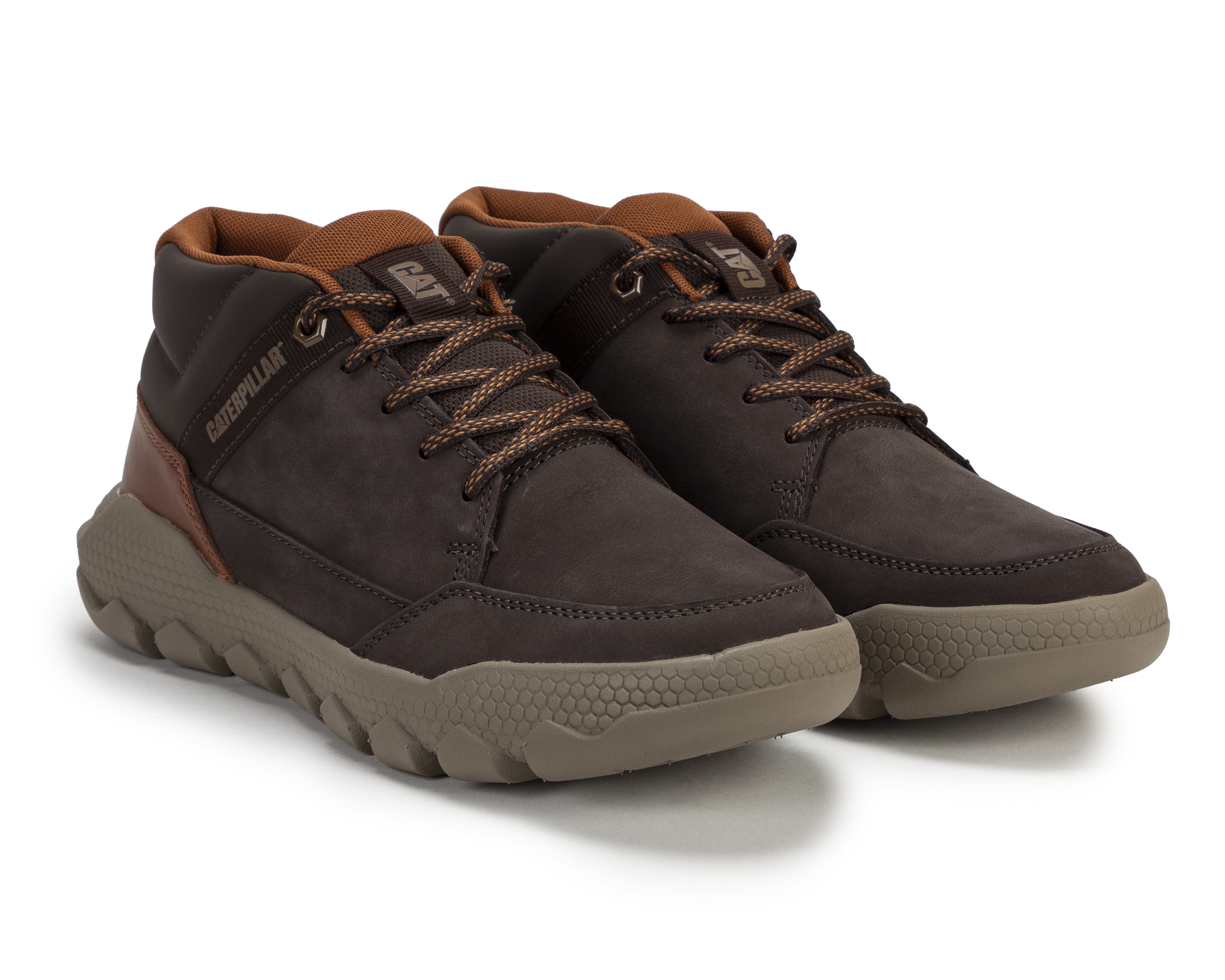 Foto 1 | Foto 1 | Botas Outdoor CAT Hex Lite Cruise Mid de Piel para Hombre