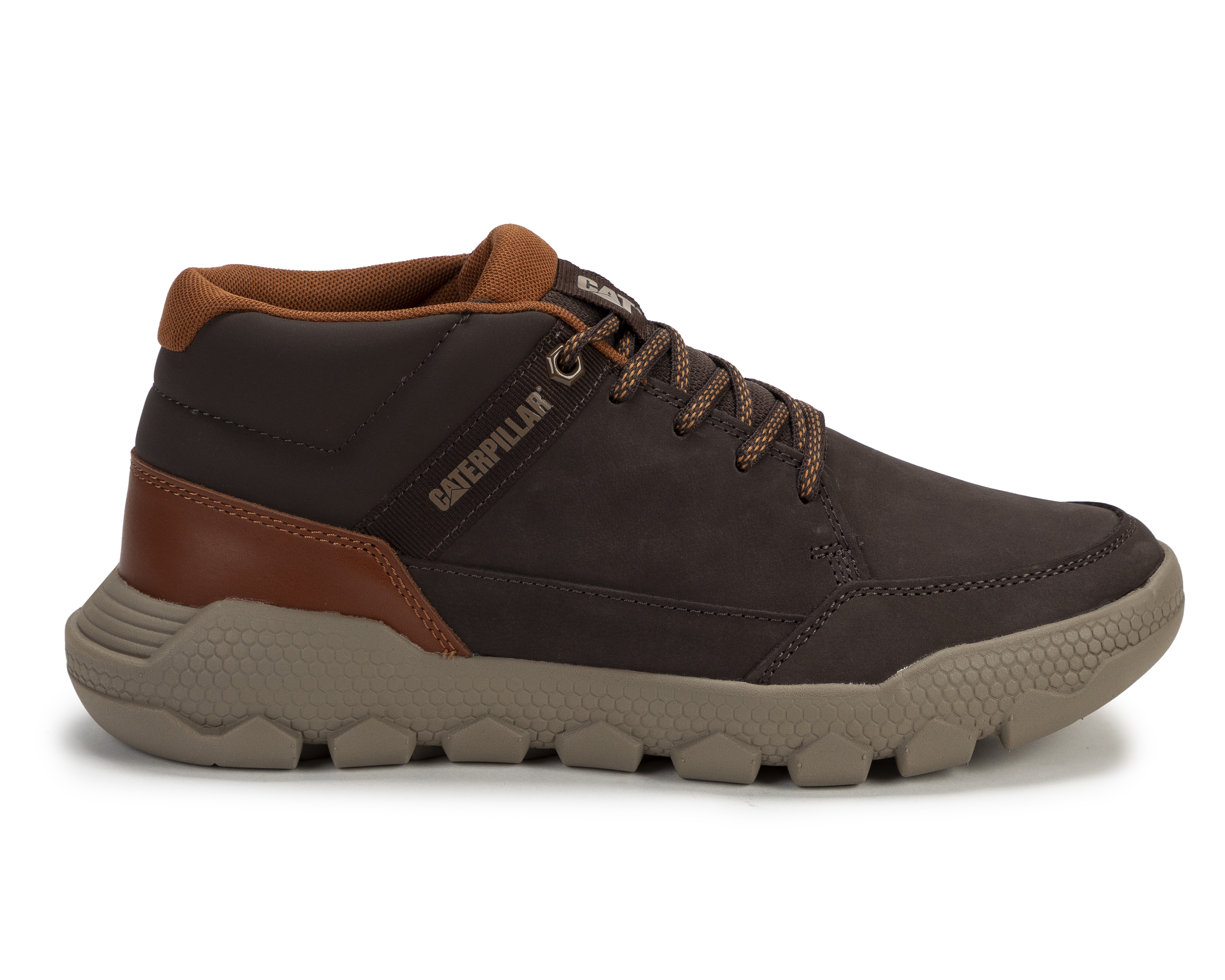 Foto 2 | Foto 2 | Botas Outdoor CAT Hex Lite Cruise Mid de Piel para Hombre
