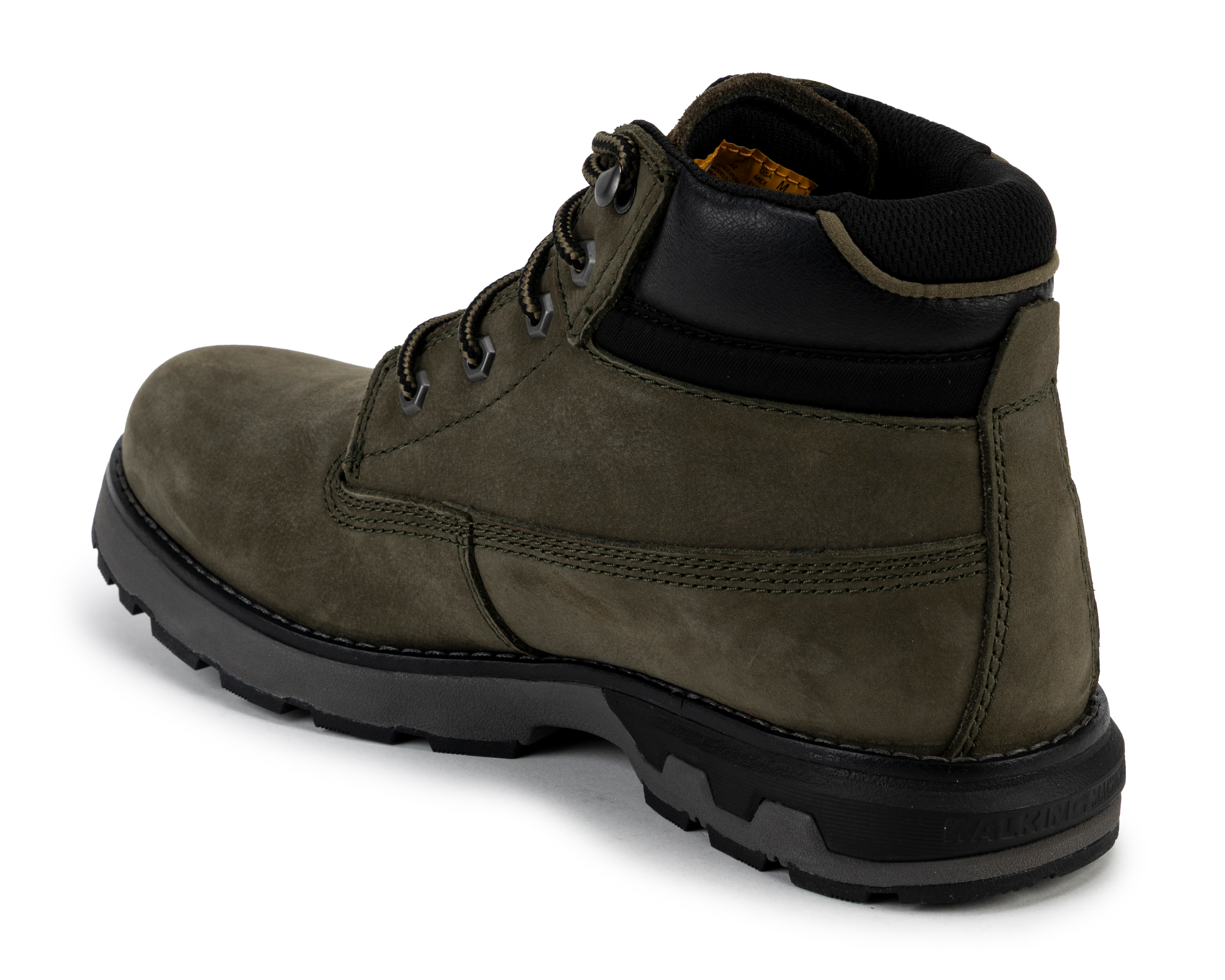 Foto 3 | Foto 3 | Botas Casuales CAT Parsue Dark Olive de Piel para Hombre