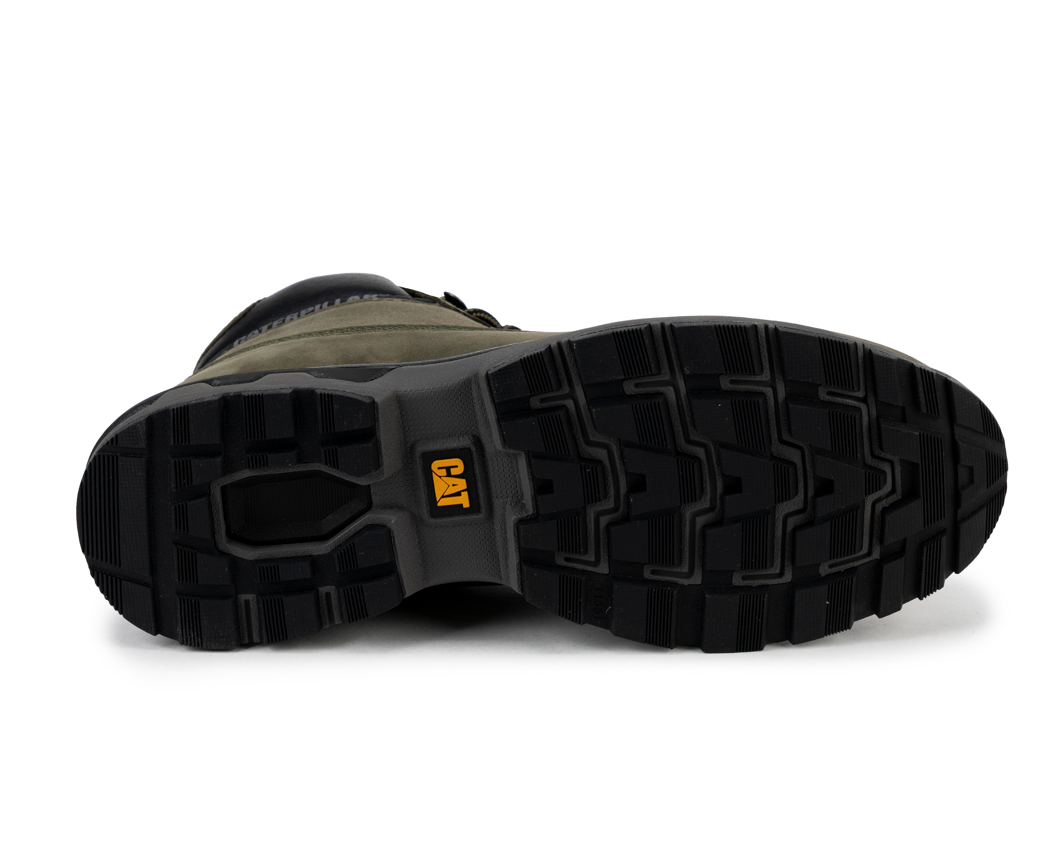 Foto 4 | Foto 4 | Botas Casuales CAT Parsue Dark Olive de Piel para Hombre