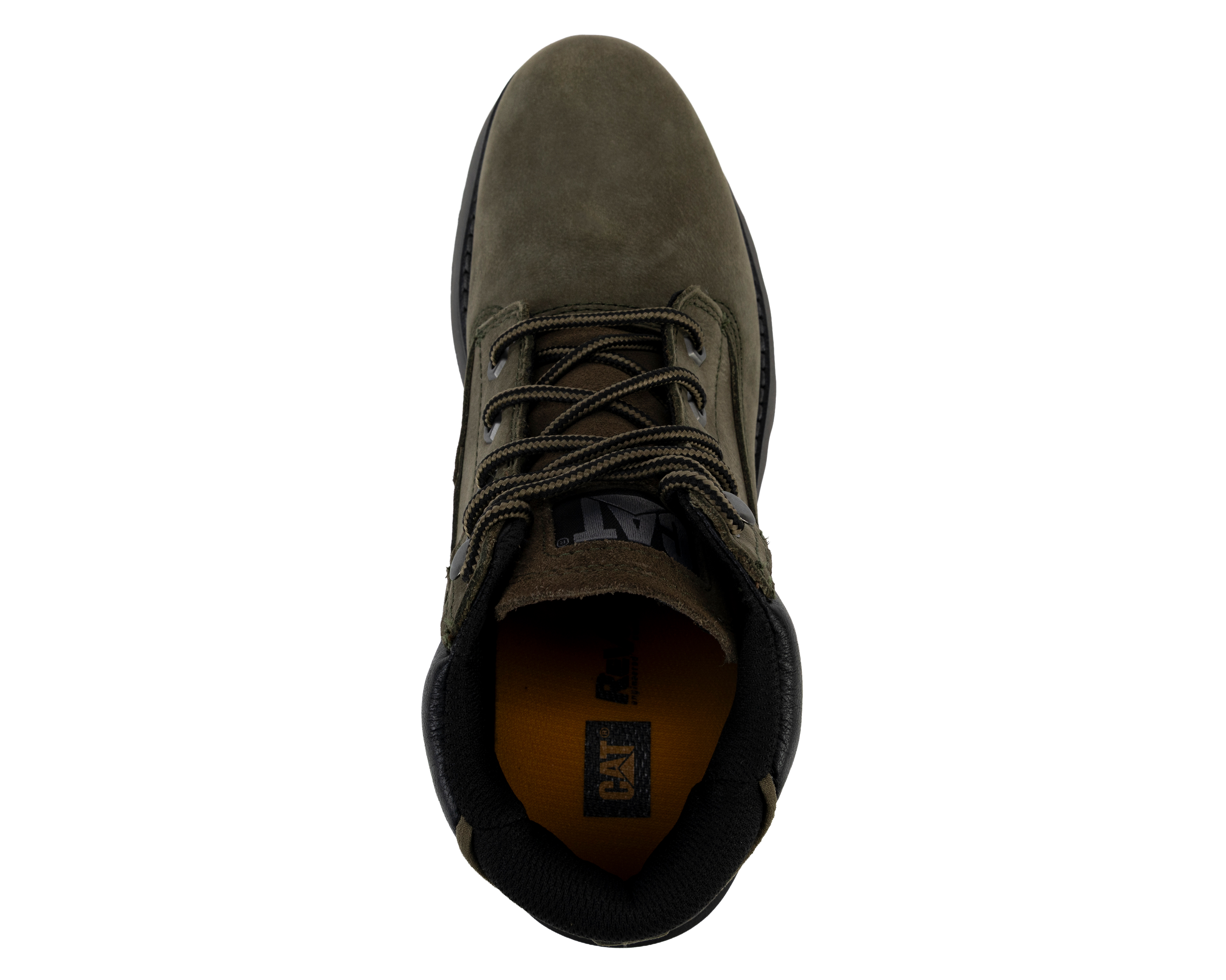 Foto 5 | Foto 5 | Botas Casuales CAT Parsue Dark Olive de Piel para Hombre