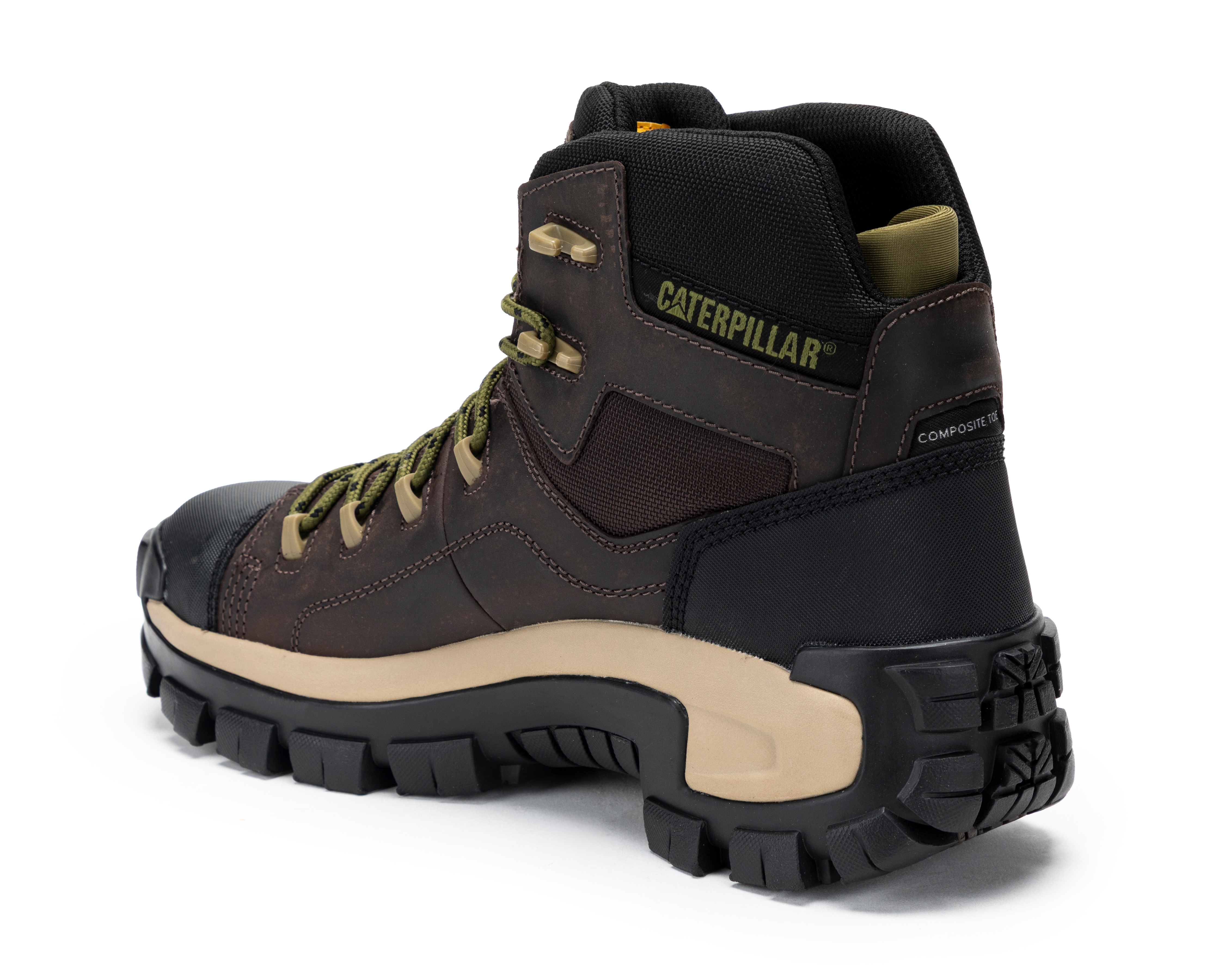 Foto 4 pulgar | Foto 3 | Botas de Trabajo CAT Invader Hiker WP CT de Piel para Hombre