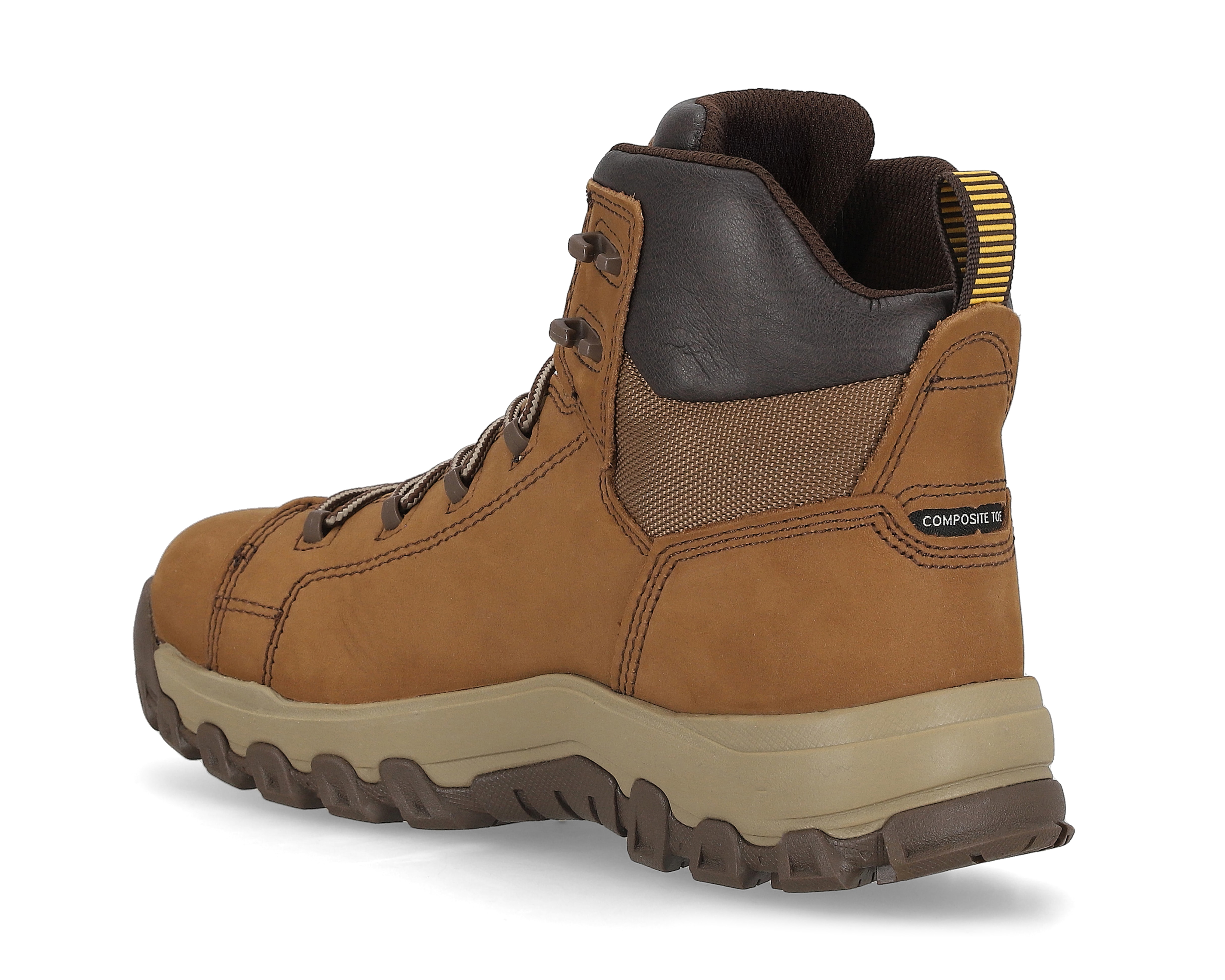 Foto 3 | Foto 3 | Botas de Trabajo CAT de Piel Threshold Rebound WP para Hombre Certificada