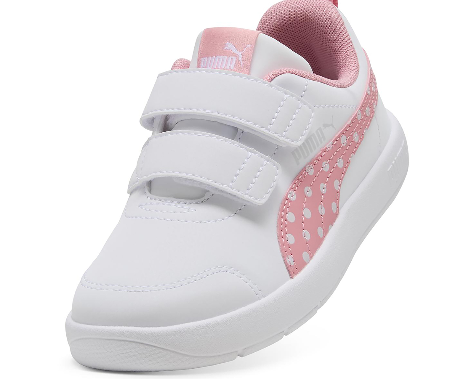 Foto 7 pulgar | Foto 6 | Tenis Puma Courtflex V3 Dotty para Niña