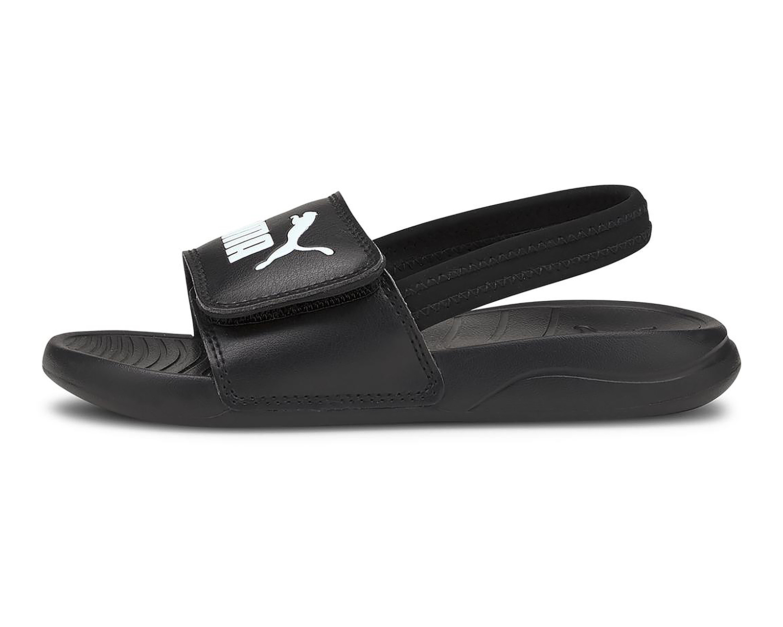 Foto 3 pulgar | Foto 2 | Sandalias Puma Popcat Backstrap para Niño