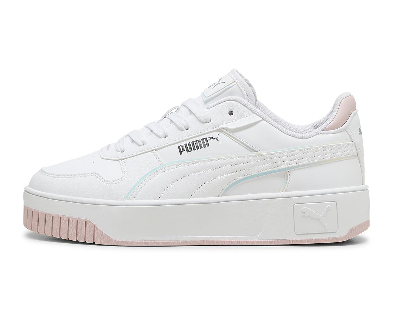 Foto 3 pulgar | Foto 2 | Tenis Puma Carina Street Holo 2 Juveniles