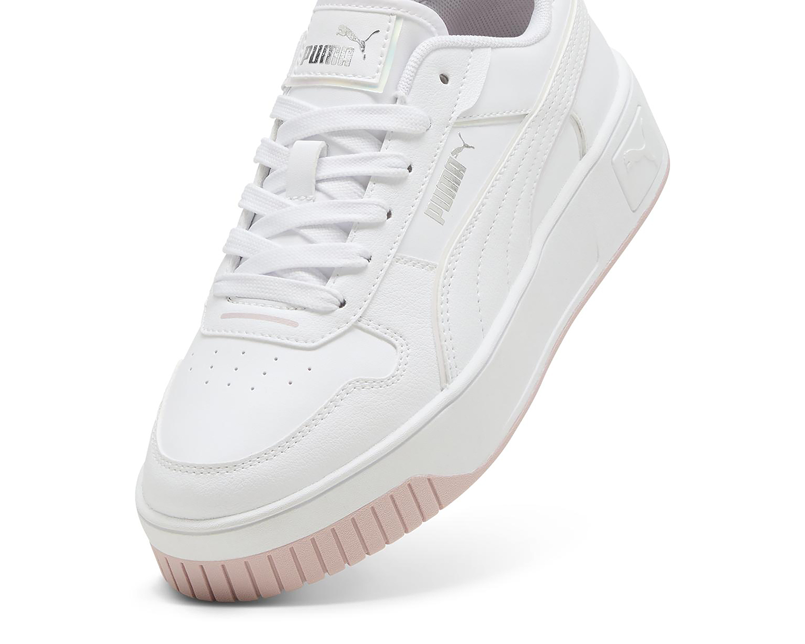 Foto 7 pulgar | Foto 6 | Tenis Puma Carina Street Holo 2 Juveniles