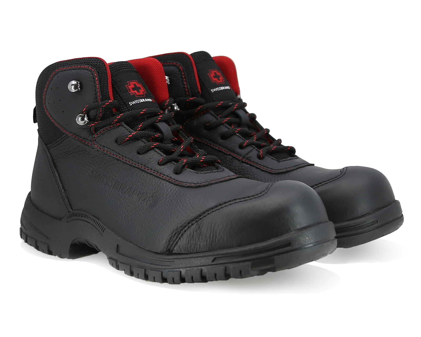 Foto 2 pulgar | Foto 1 | Botas de Trabajo Swissbrand de Piel para Hombre