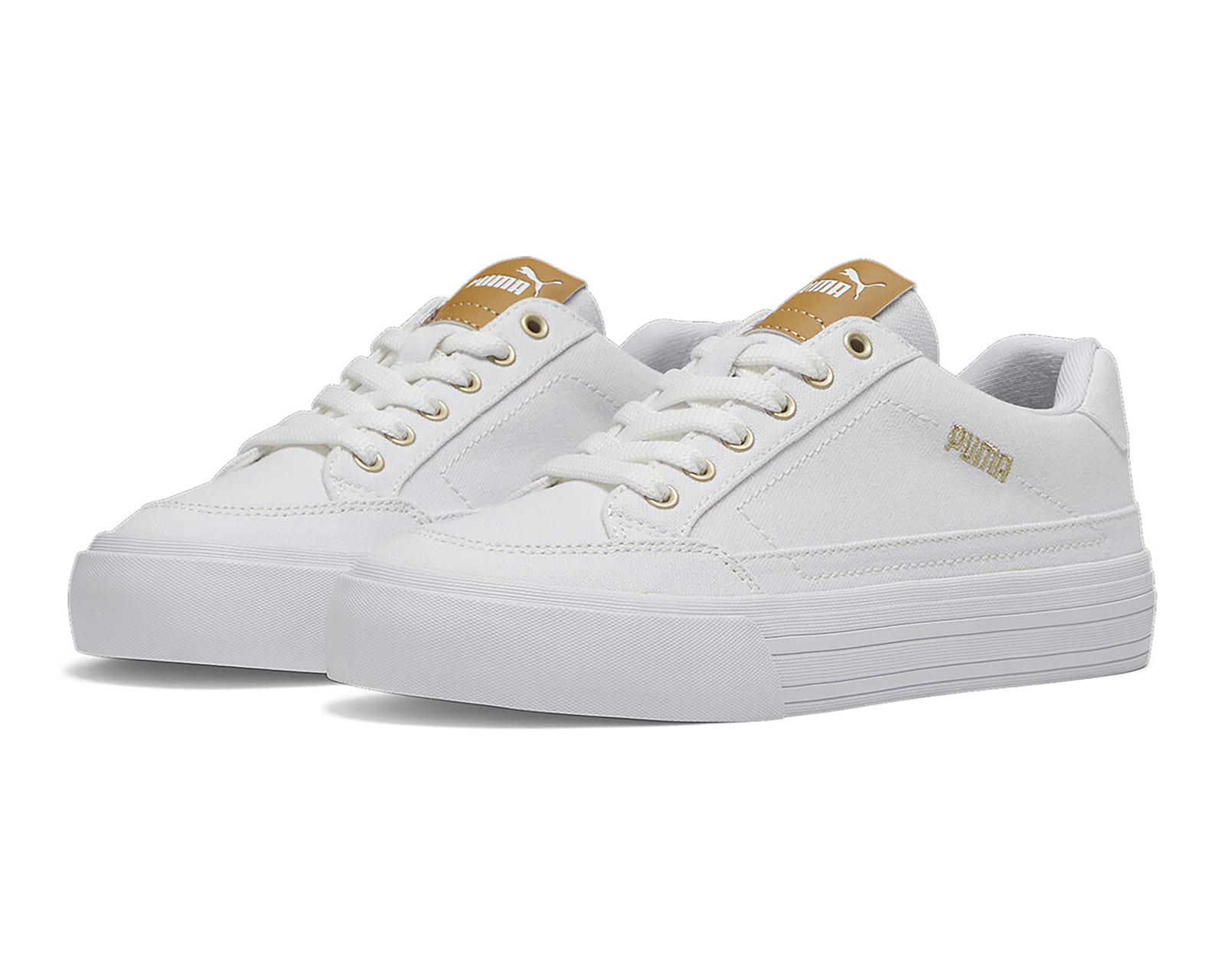 Tenis Puma Court Classic Vulc First Class para Mujer